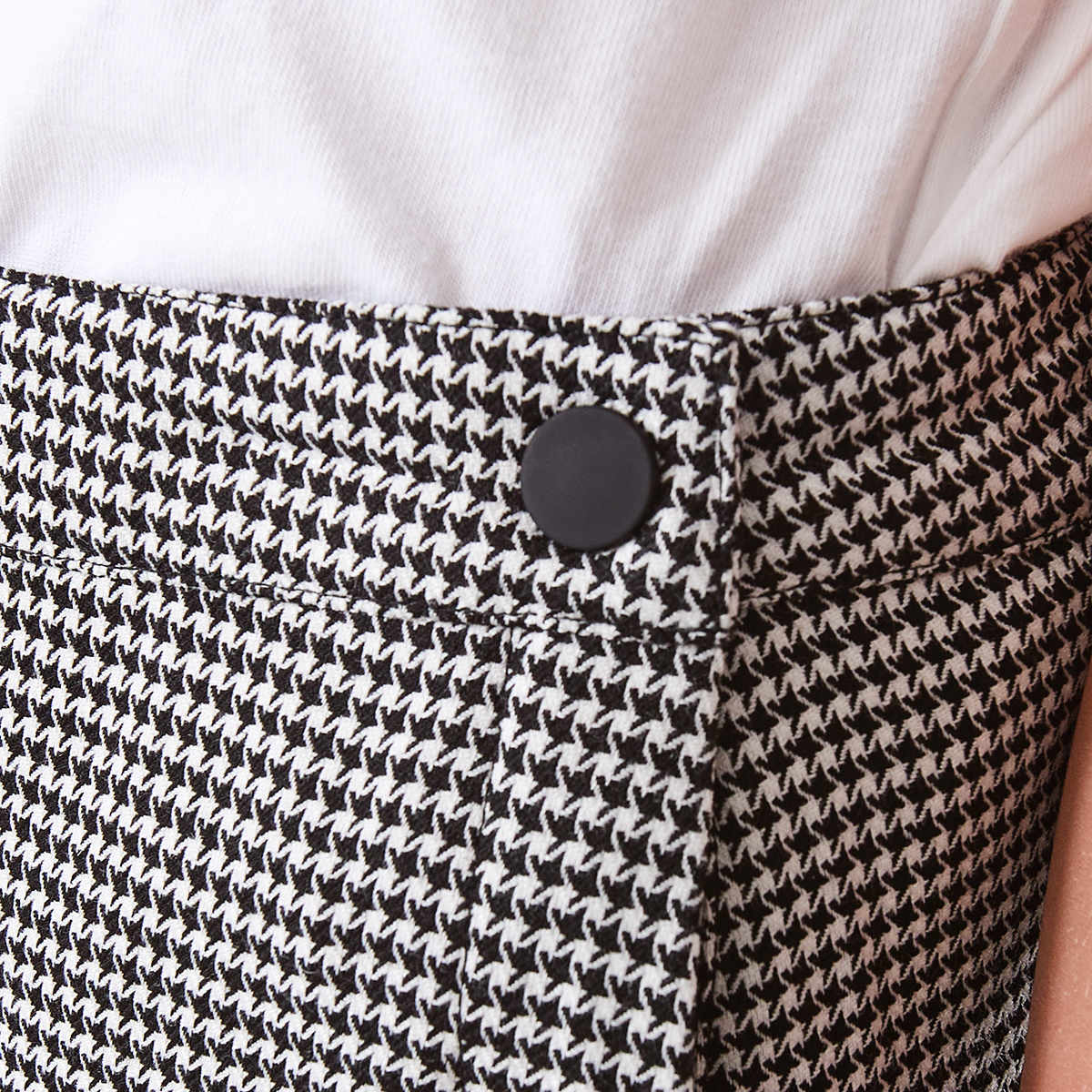 Checkered Pleated Skirt Kmart