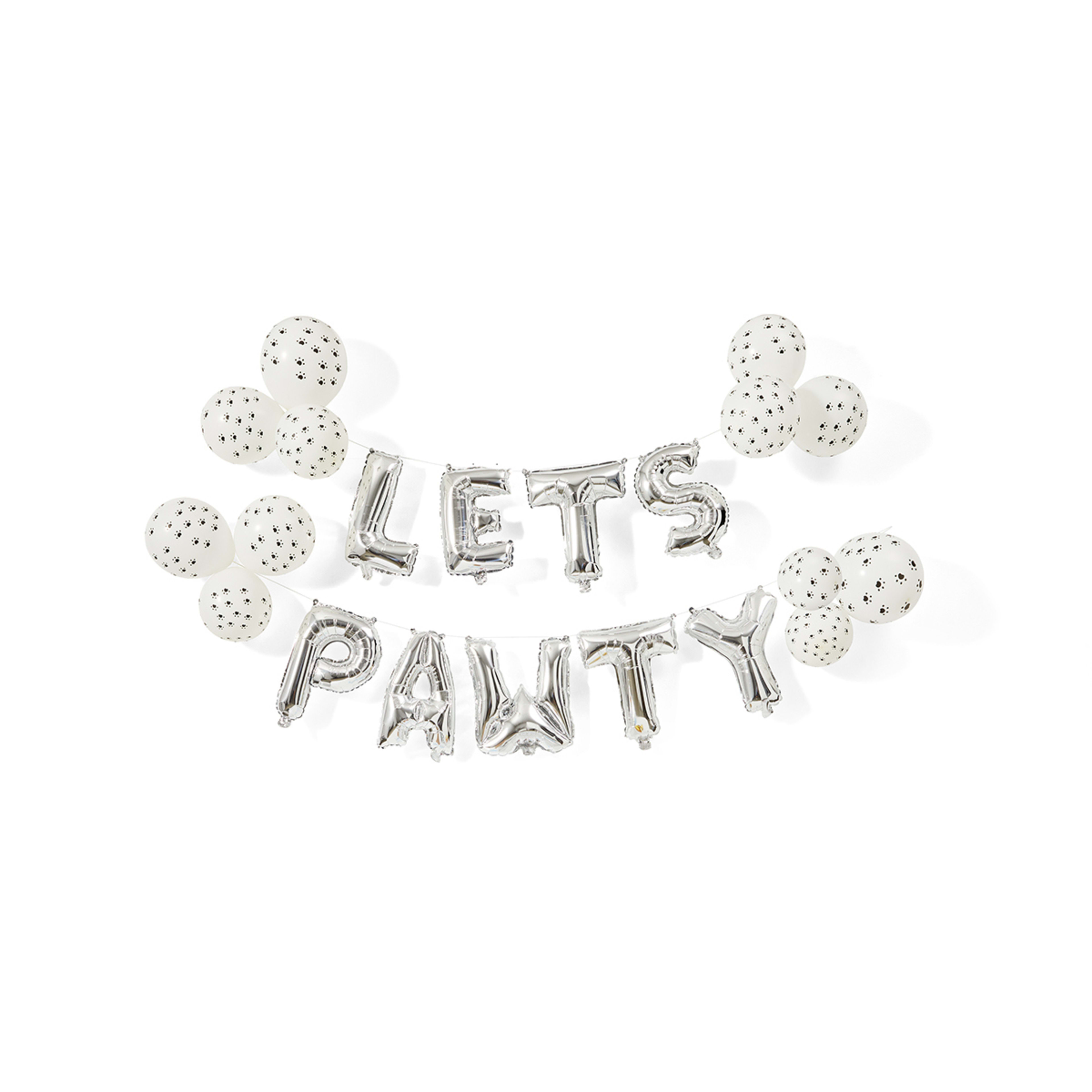 2 21 Piece Let's Pawty Decoration Pack, 2 of 8