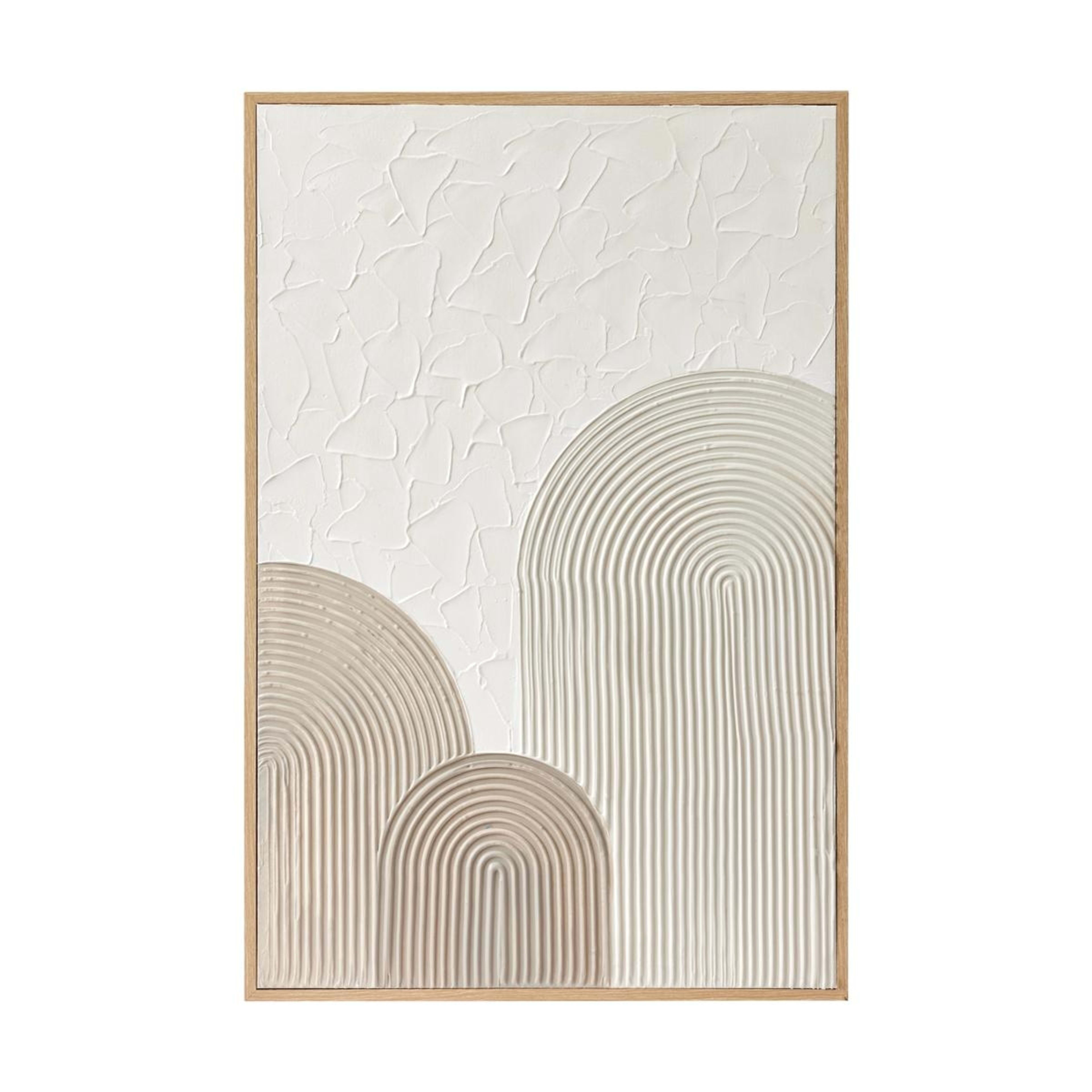 1 Textured Framed Canvas