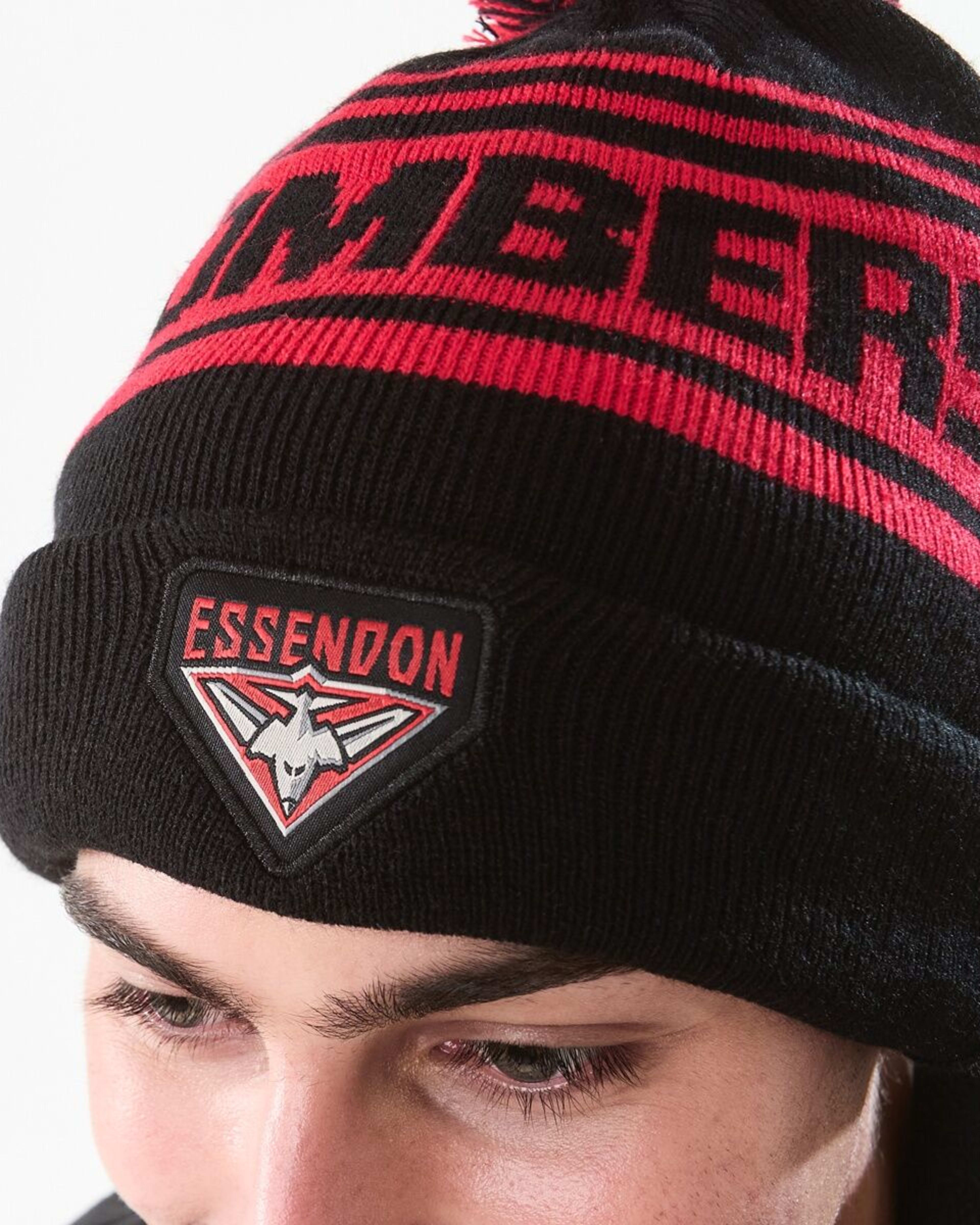 5 Official AFL Adult Beanie Essendon, 5 of 5