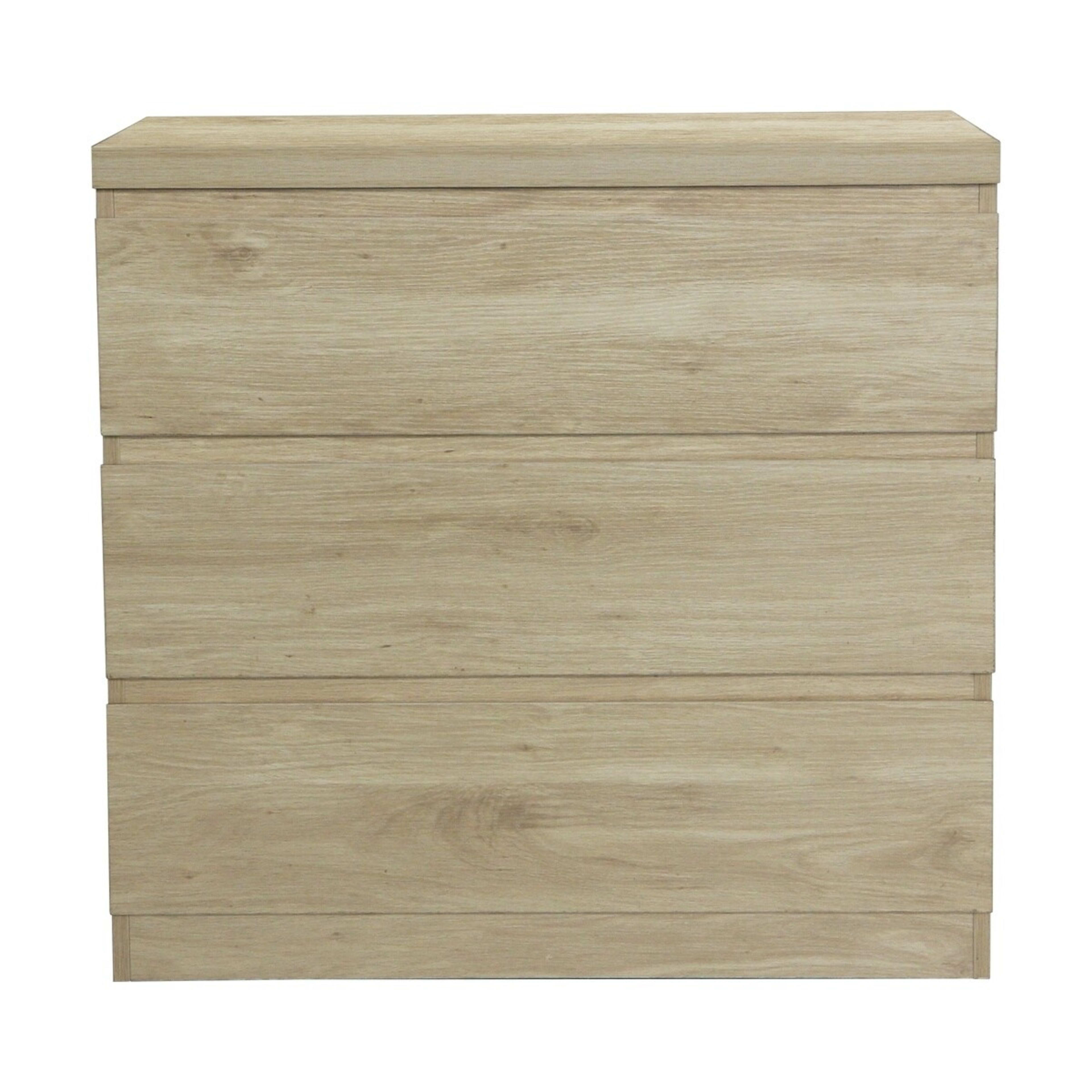9 3 Drawer - Oak Look, 9 of 10
