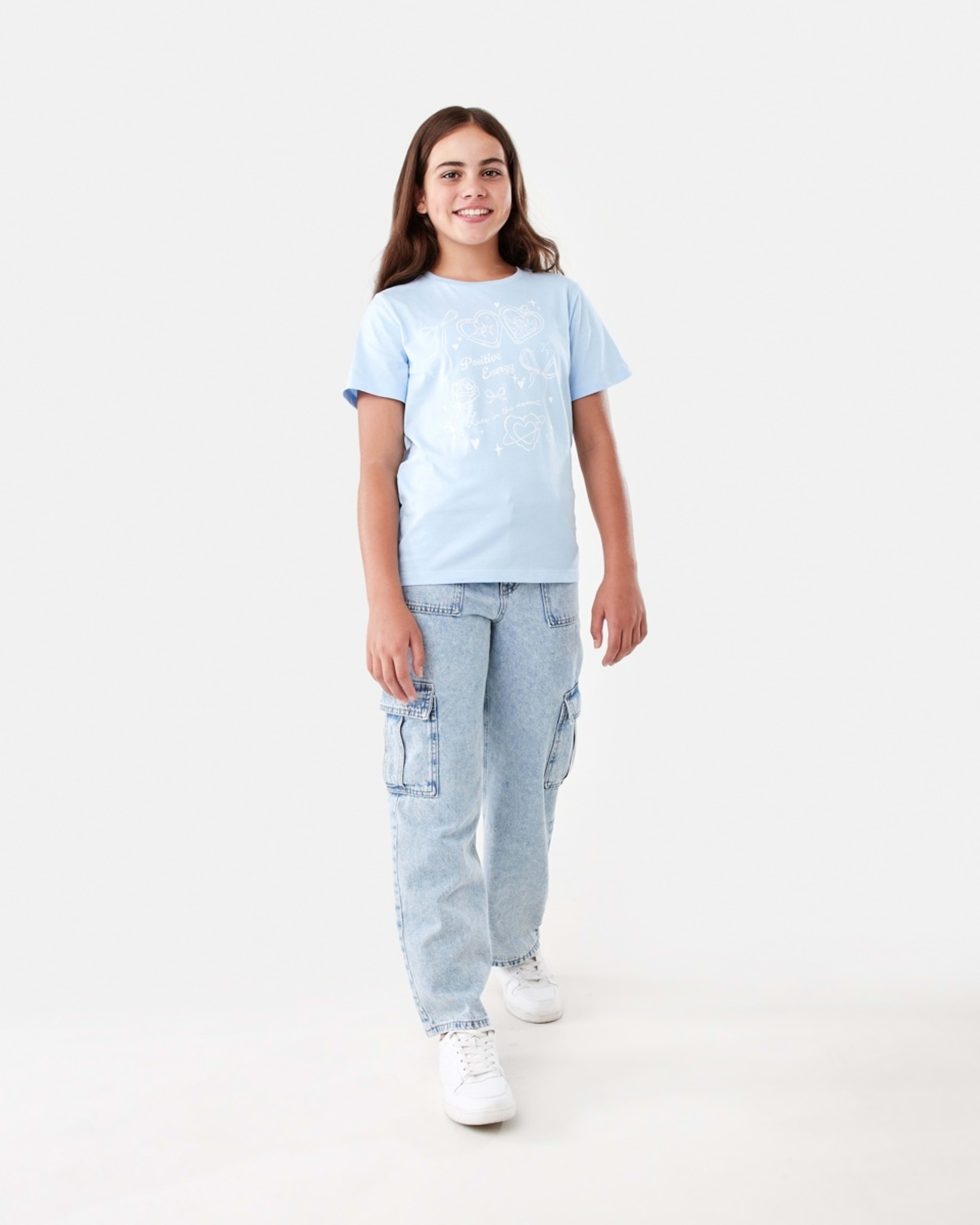 5 Short Sleeve Print T-shirt Charms, 5 of 8