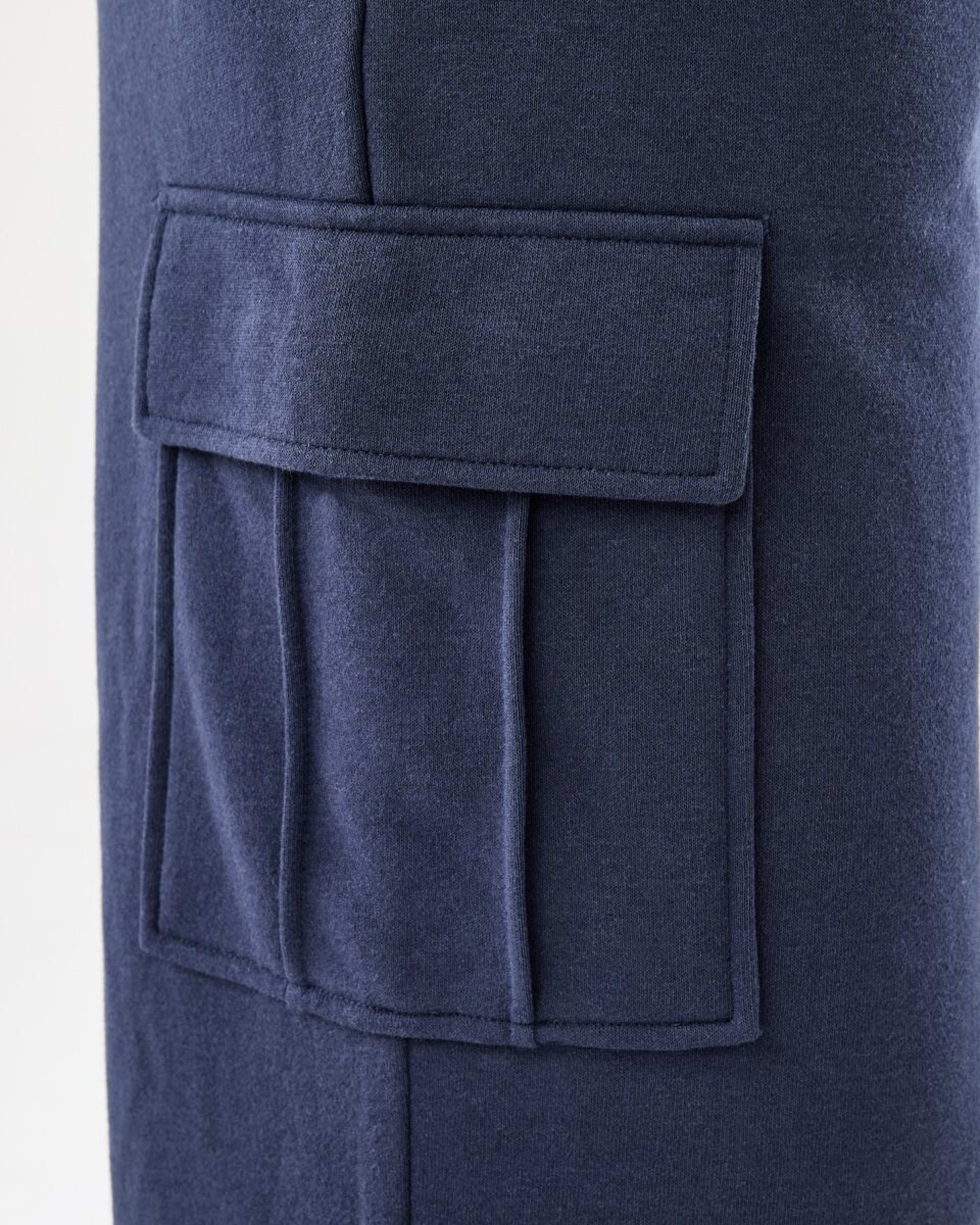 5 Cargo Wide Leg Trackpants Fluid Navy, 5 of 6