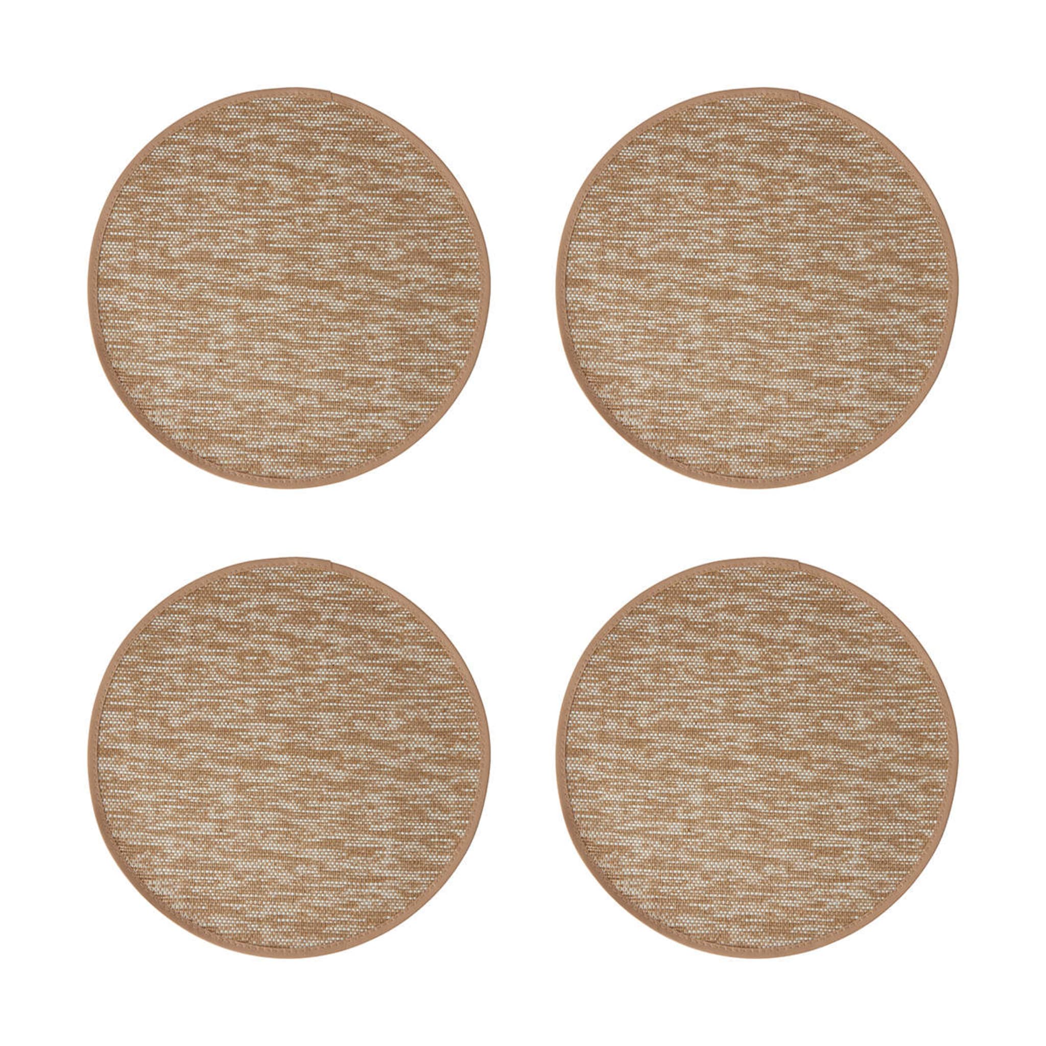 4 Pack Natural Round Placemat Kmart