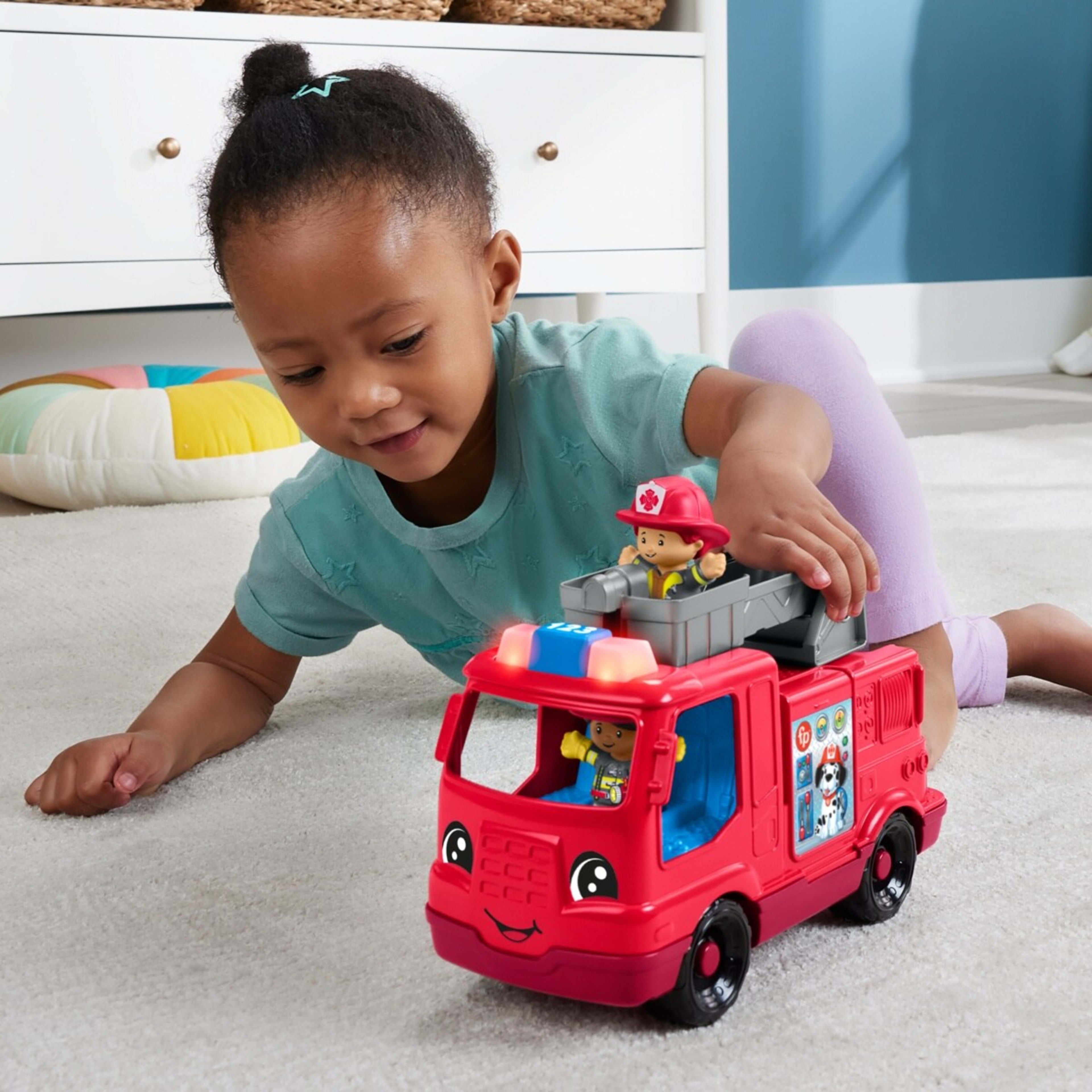 7 Fisher-Price Little People Musical Toy Vehicles - Assorted, 7 of 9
