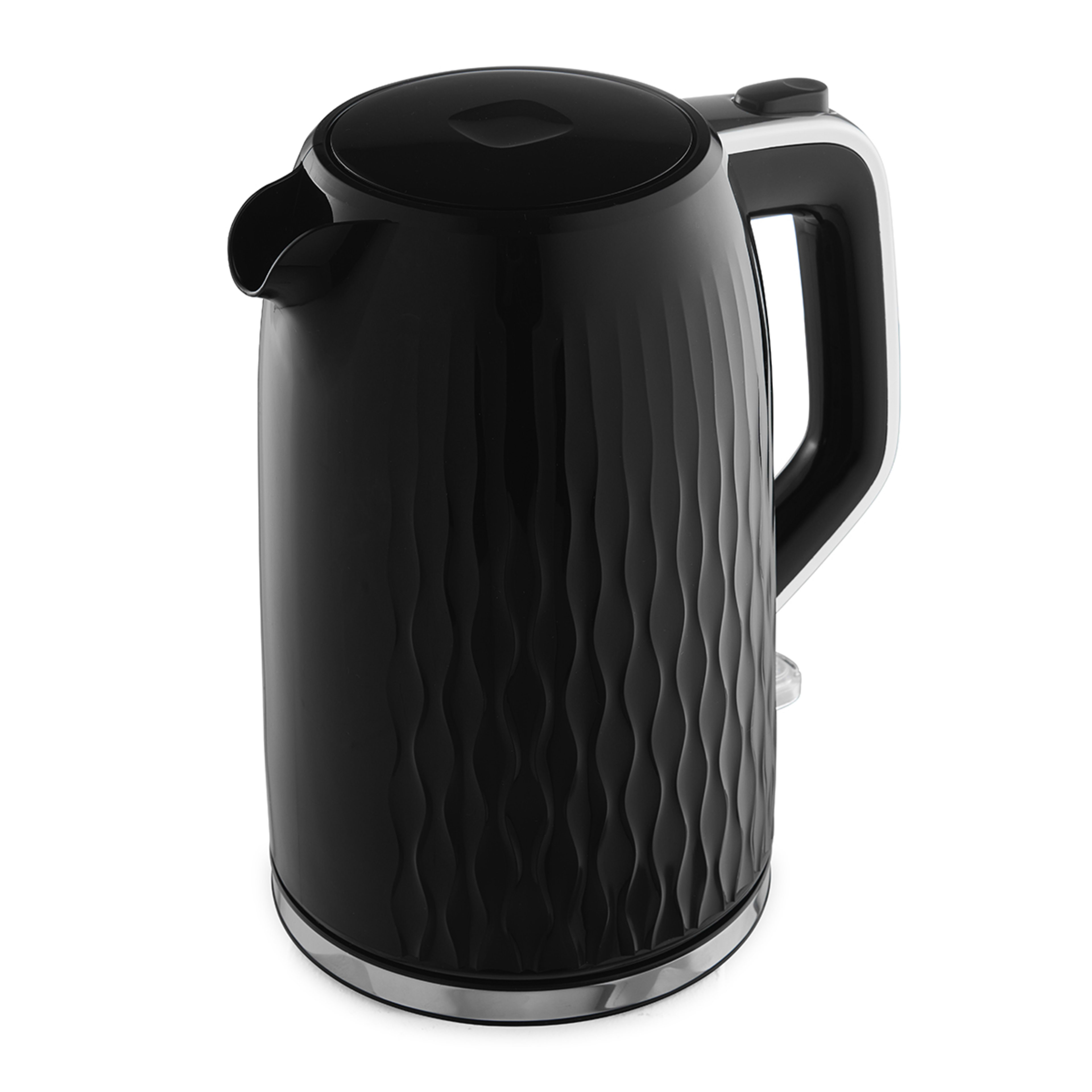 3 1.7L Kettle - Black and Silver Look, 3 of 8