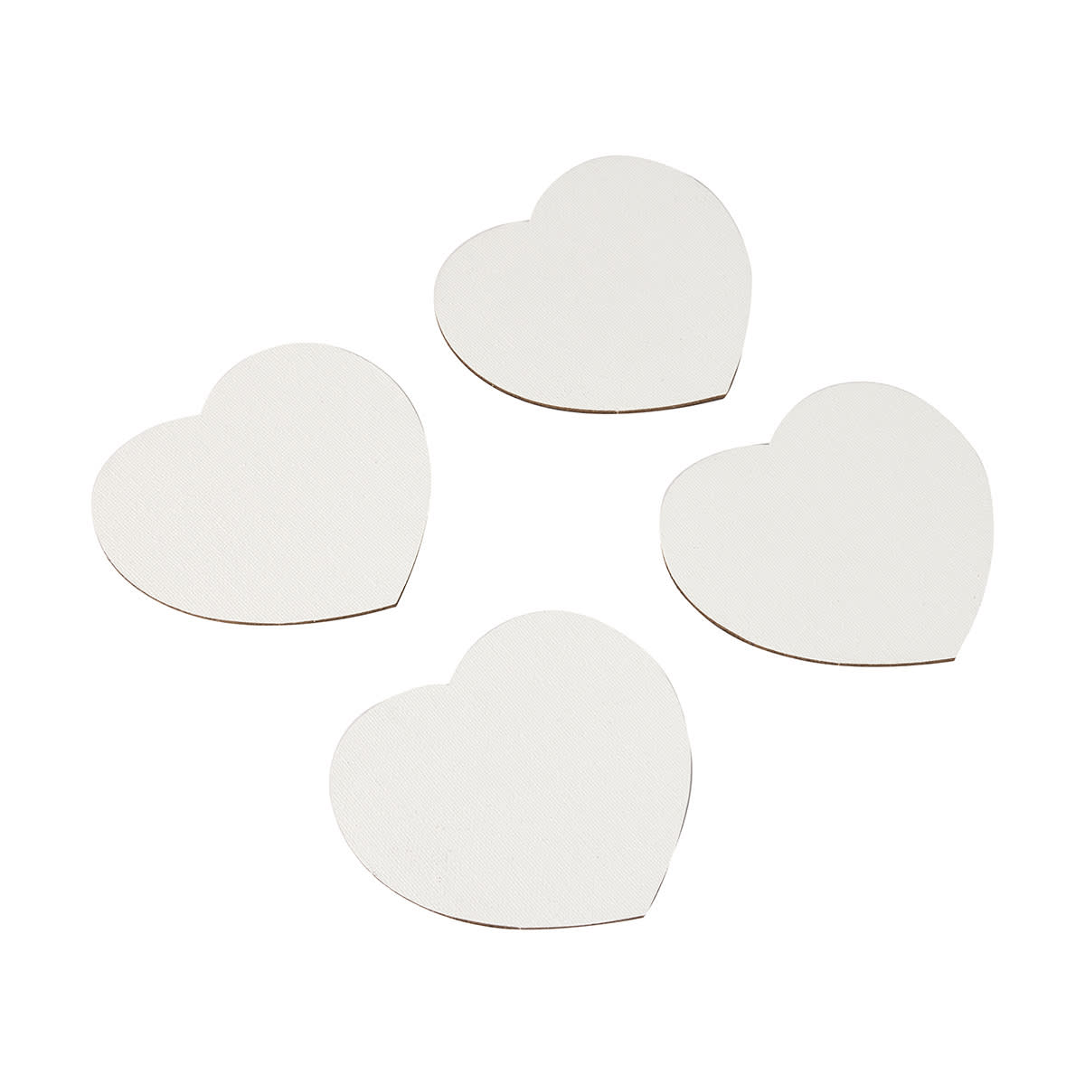 4 Pack Paintable Heart Canvas Fridge Kmart NZ