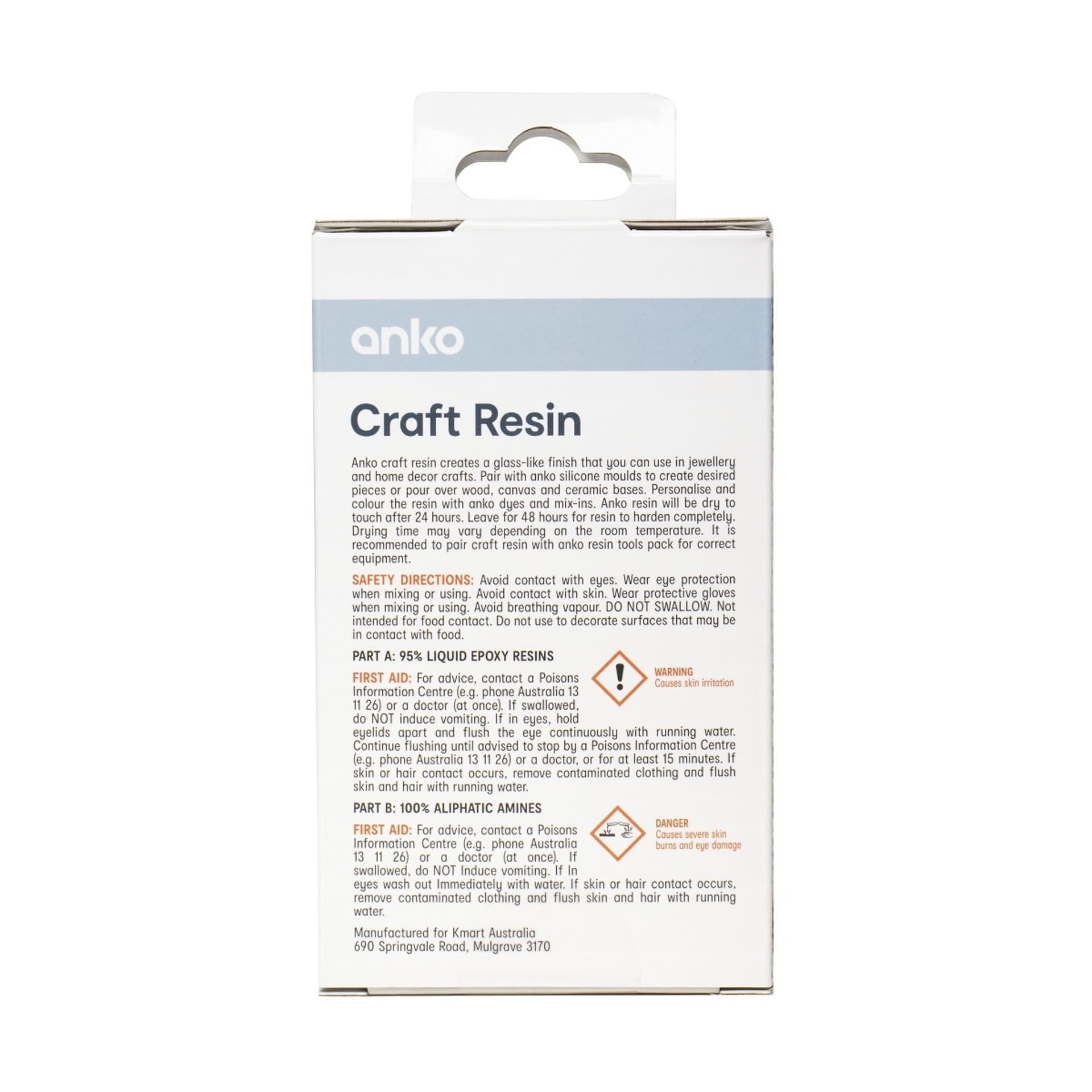 150ml Craft Resin Kmart