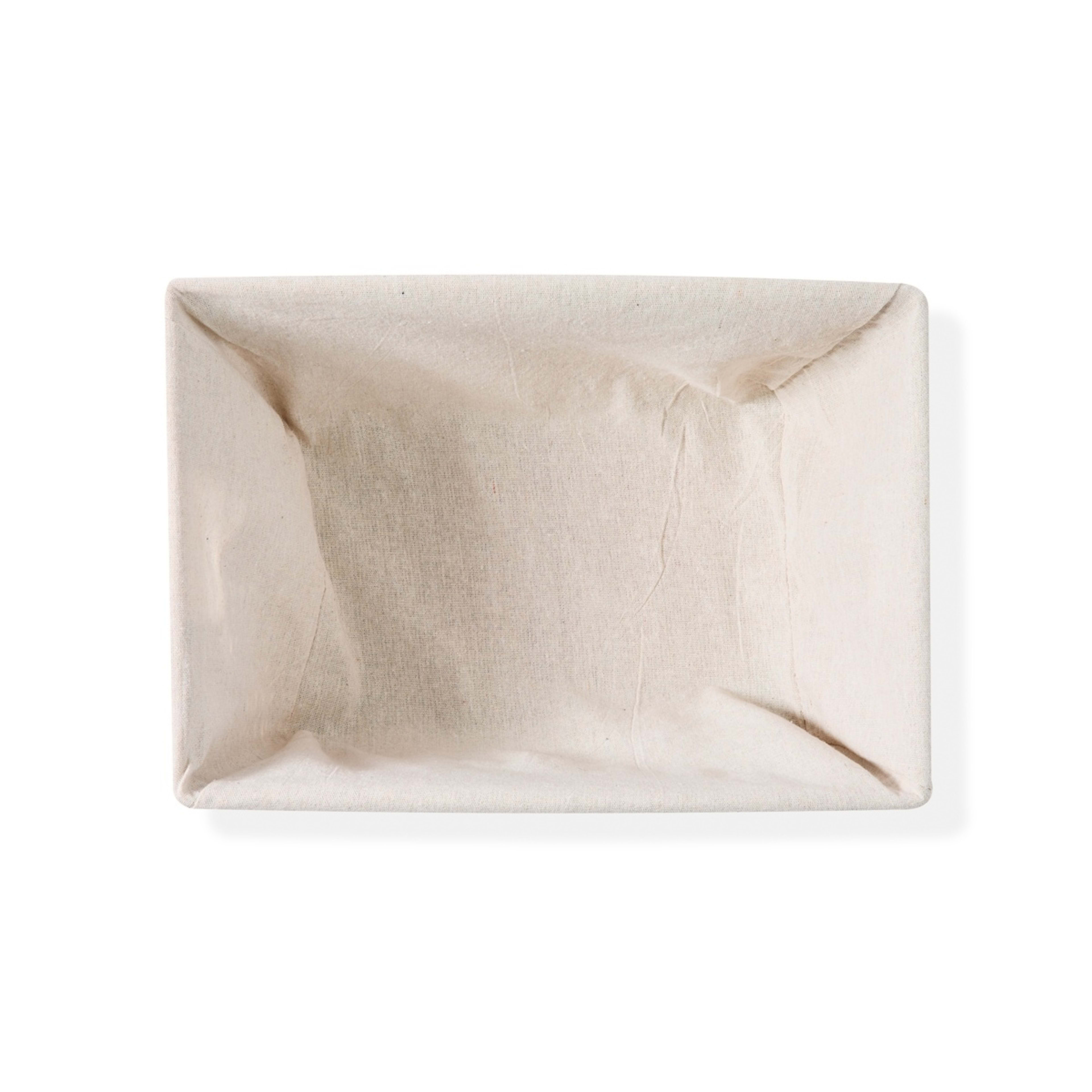 8 Large Paper Rope Basket with Liner - Beige, 8 of 8