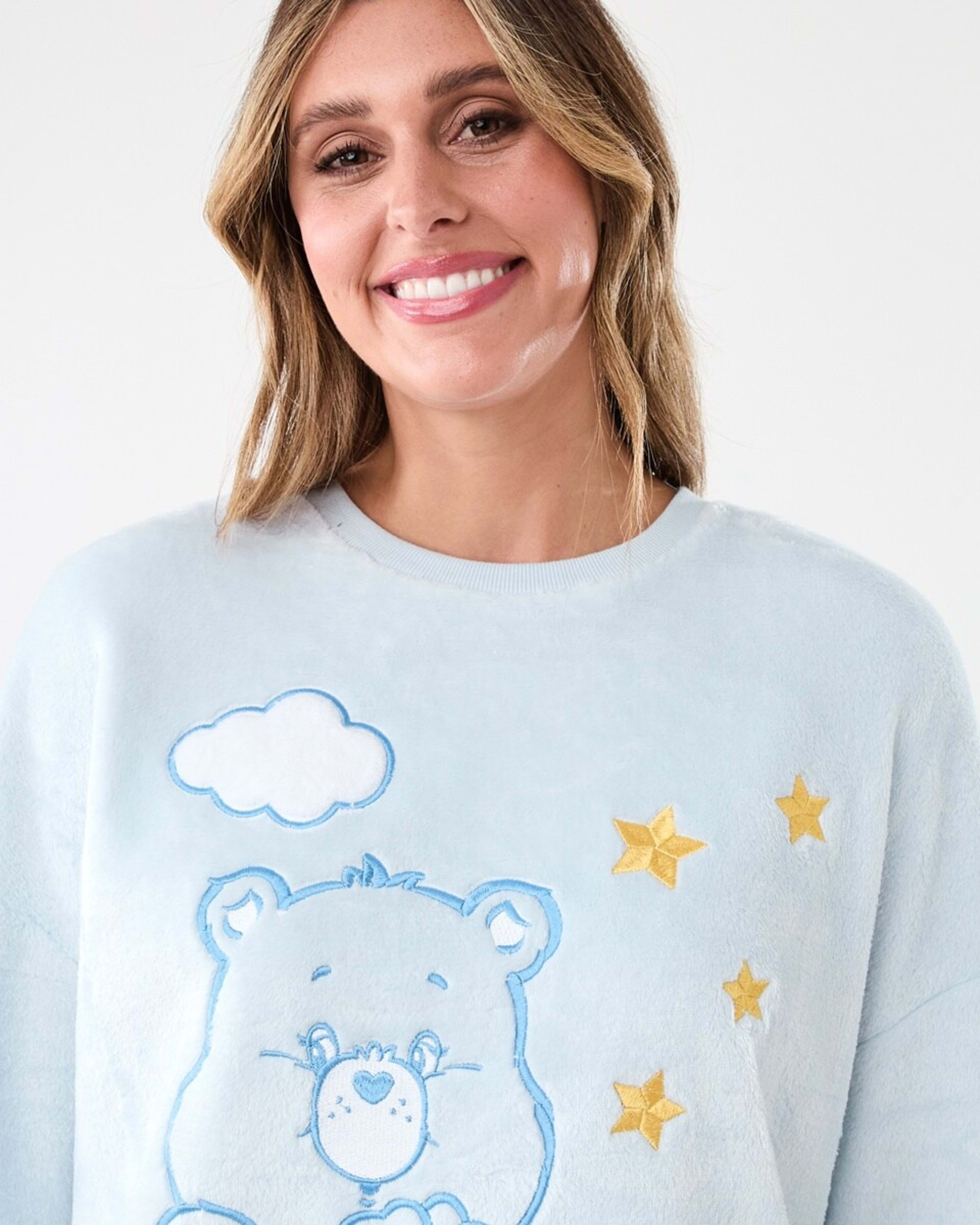 4 Care Bears License Long Sleeve Fleece Nightie Carebears1, 4 of 5