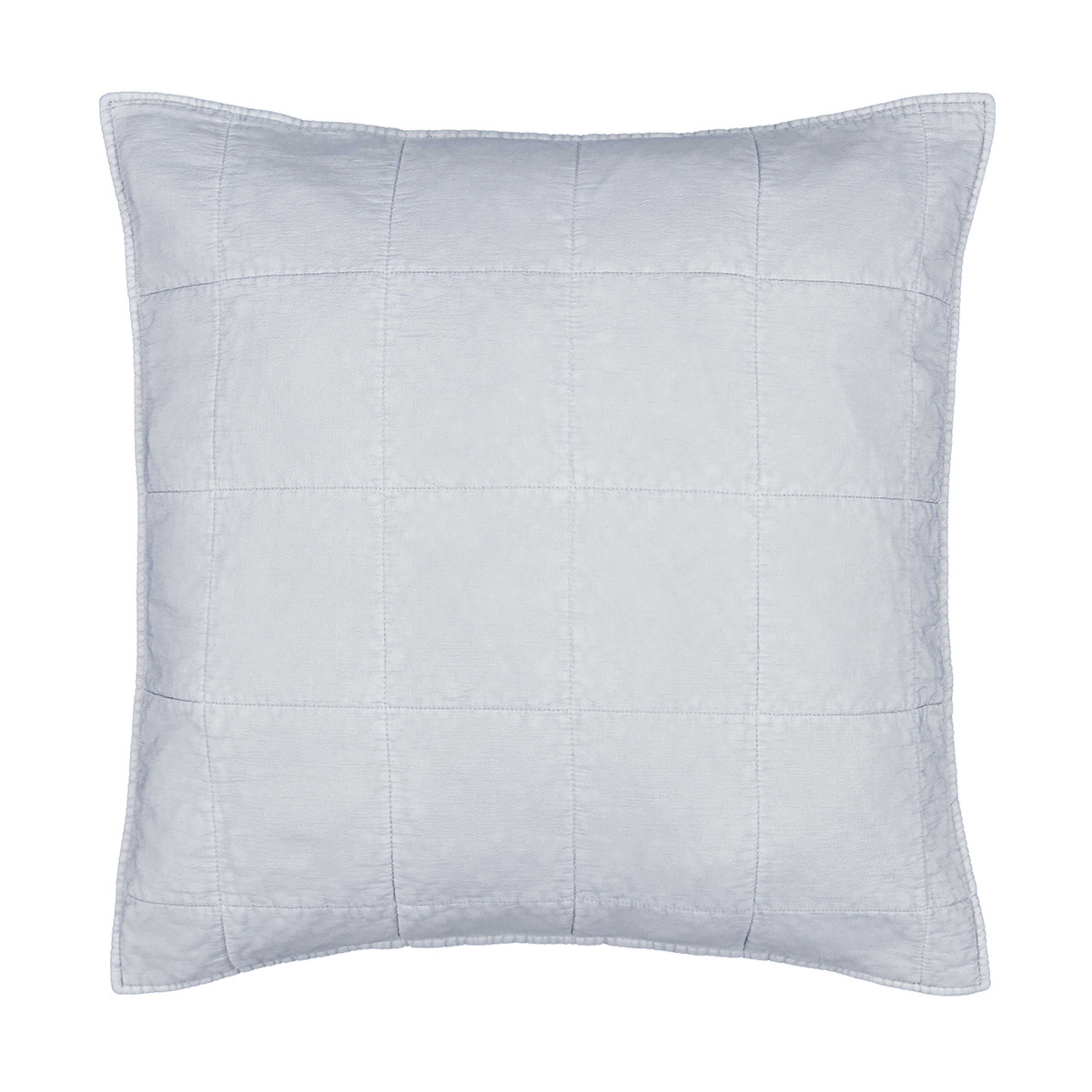 Brooklyn European Pillowcase Grey Kmart