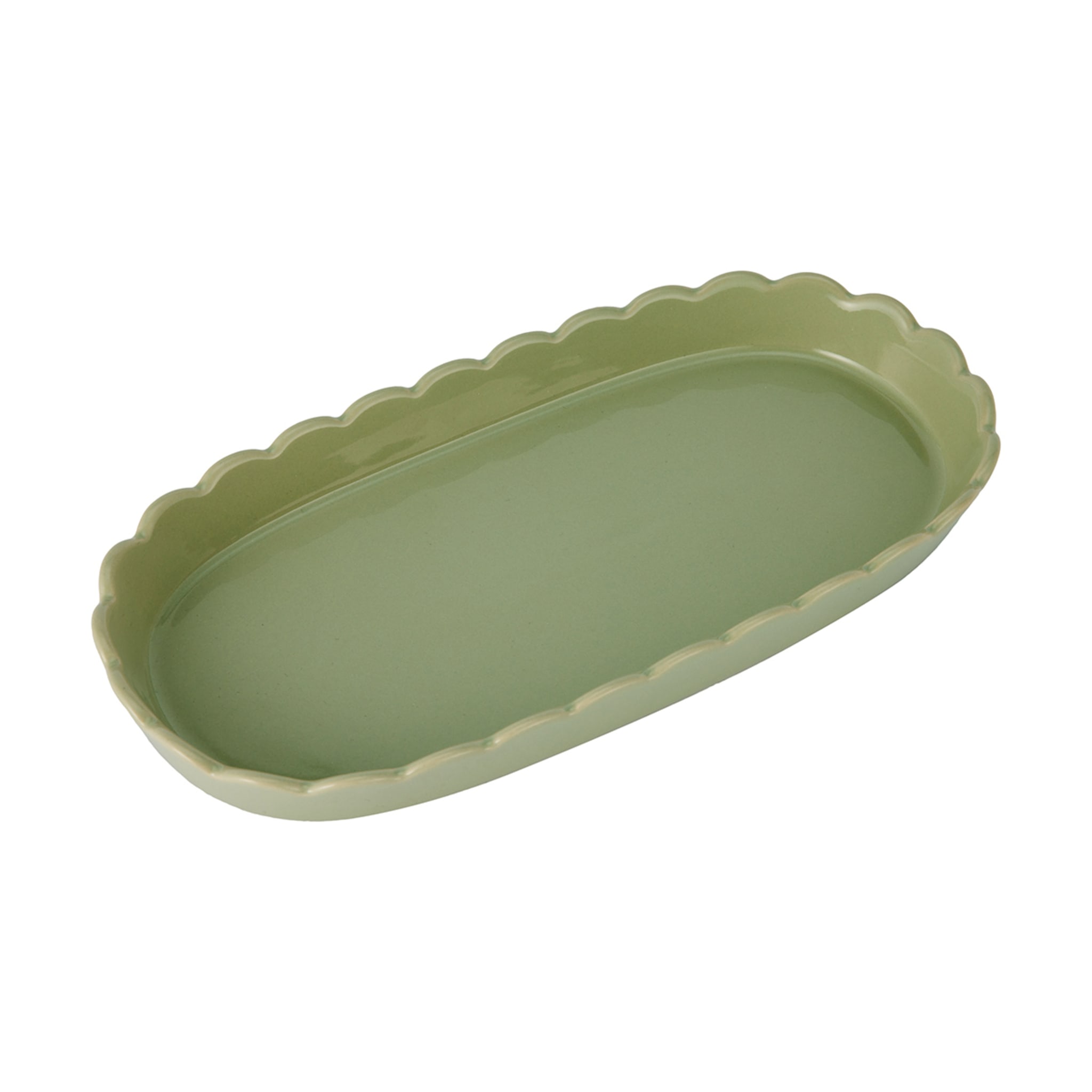 Sage Wavy Tray - Kmart