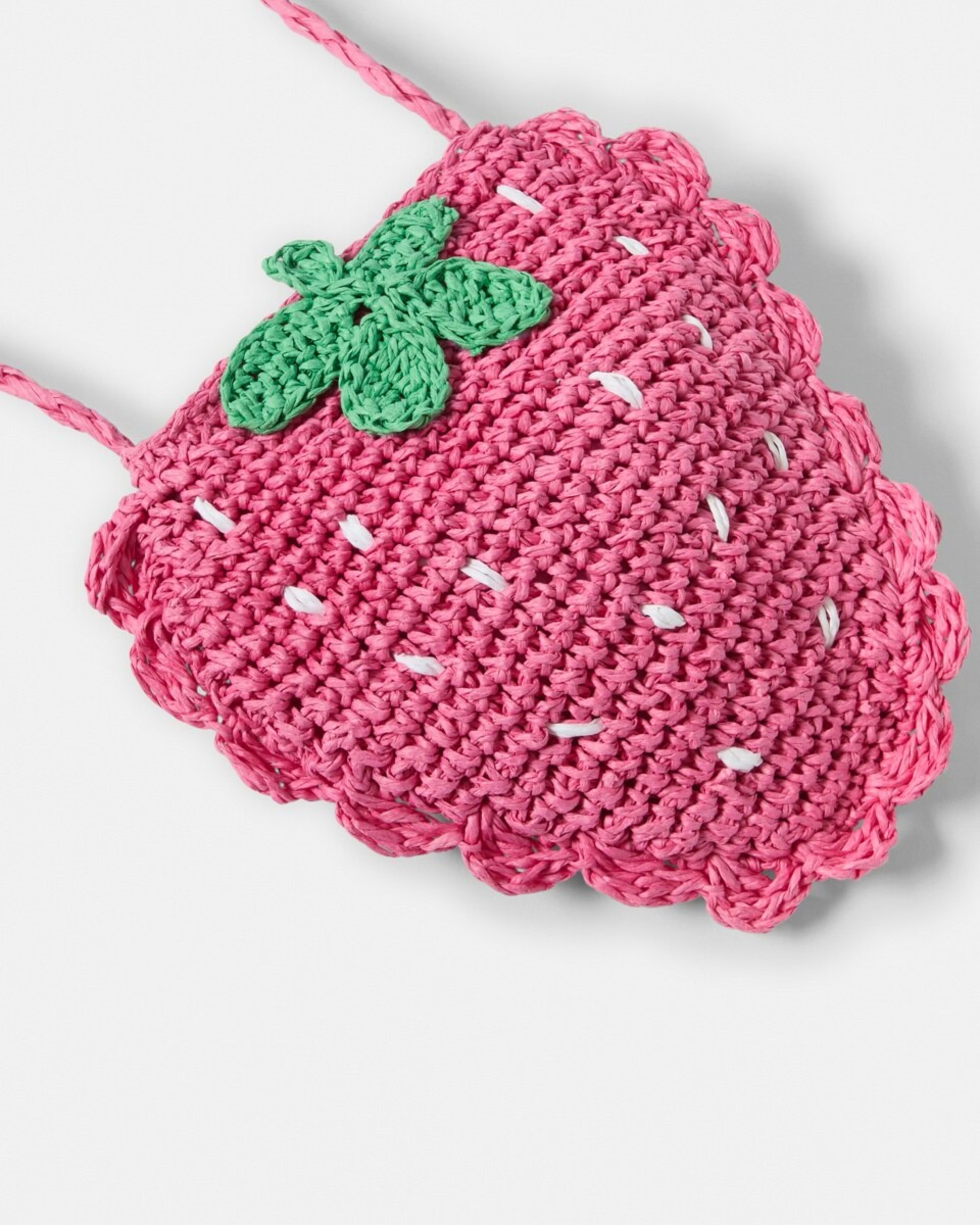3 Mini Crossbody Bag STRAW STRAWBERRY, 3 of 4