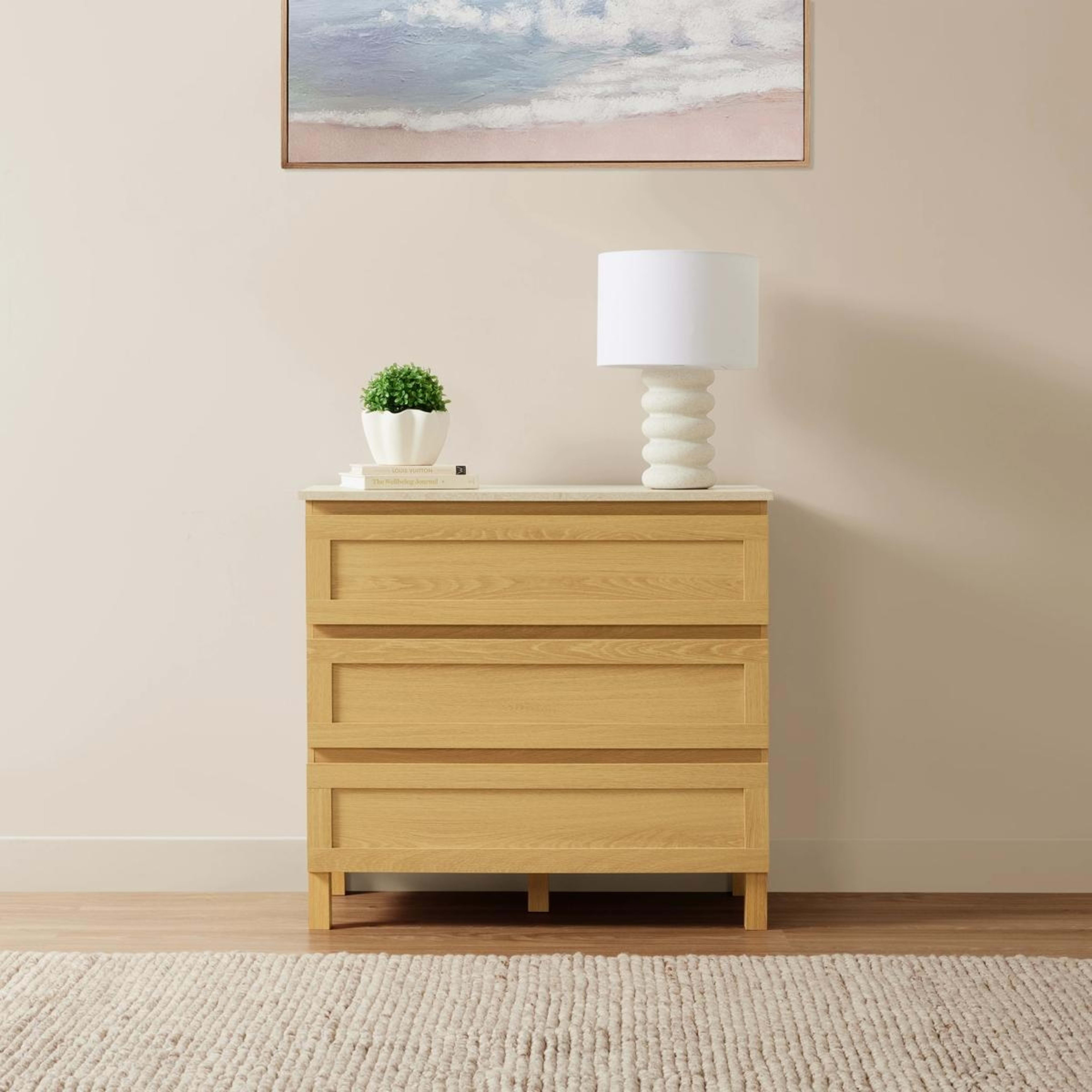 1 Bailey Chest of Drawers - Oak Look, 1 of 8