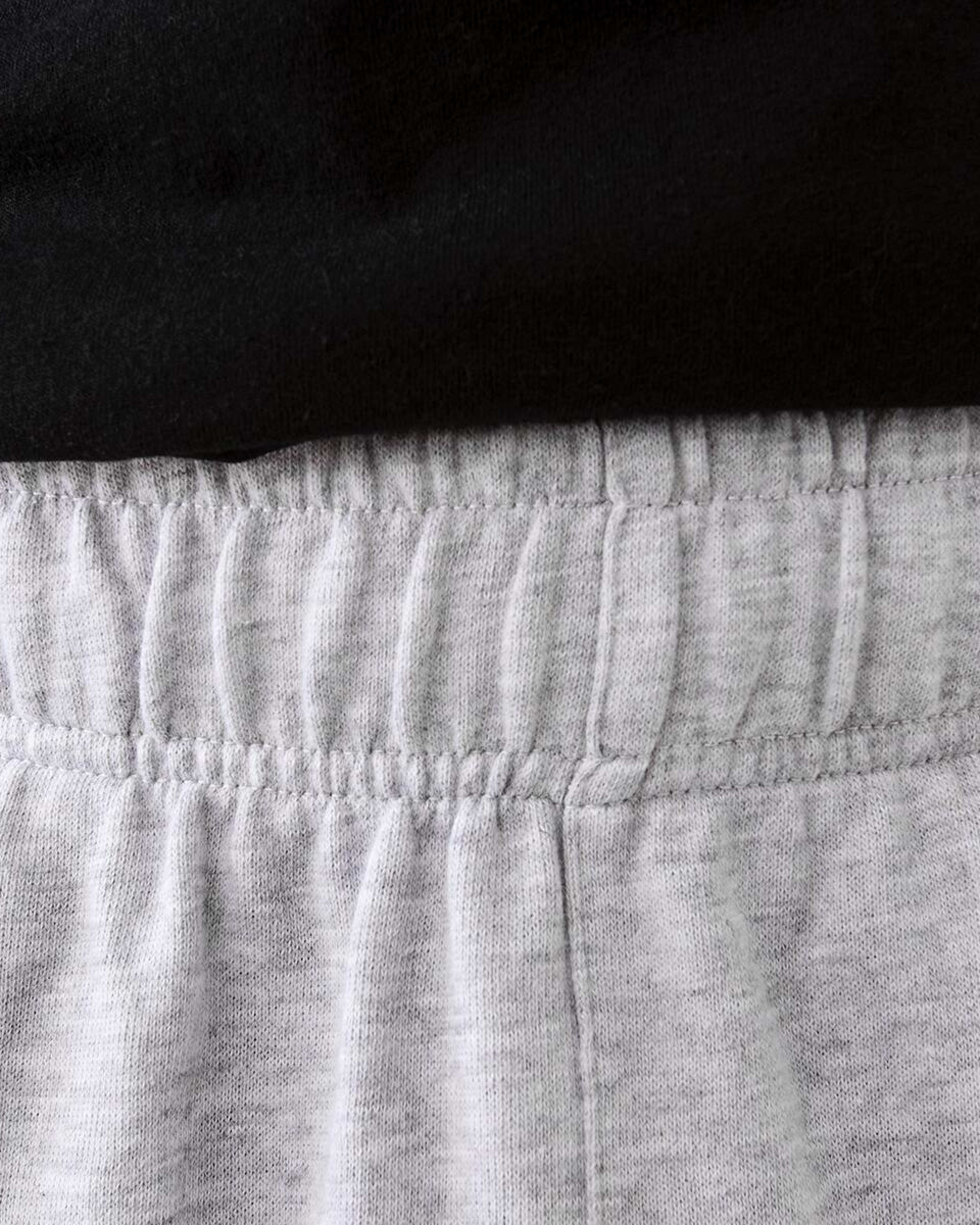 4 Everlast Mens French Terry Shorts Grey Marl, 4 of 7