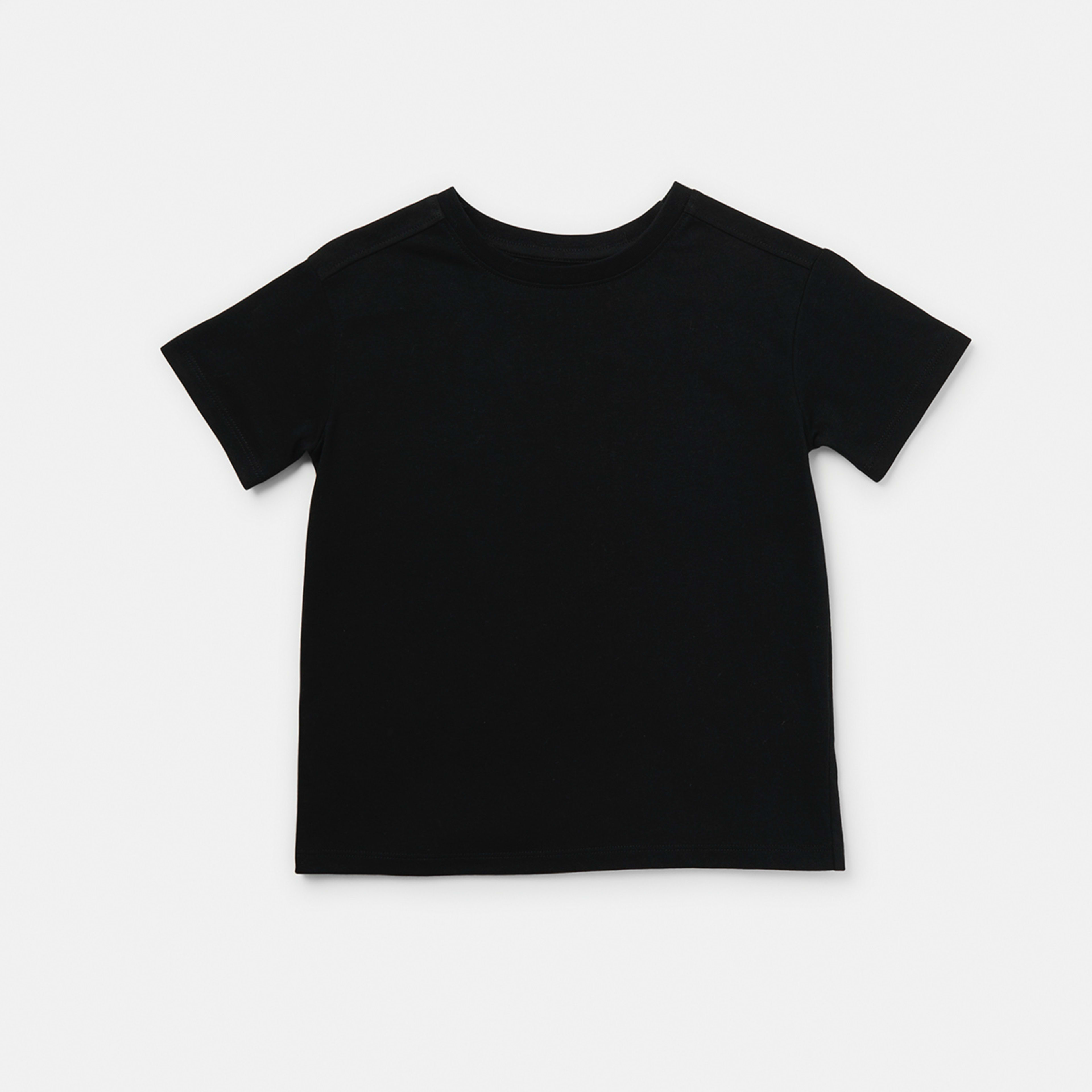 7 Plain T-shirt Black, 7 of 8