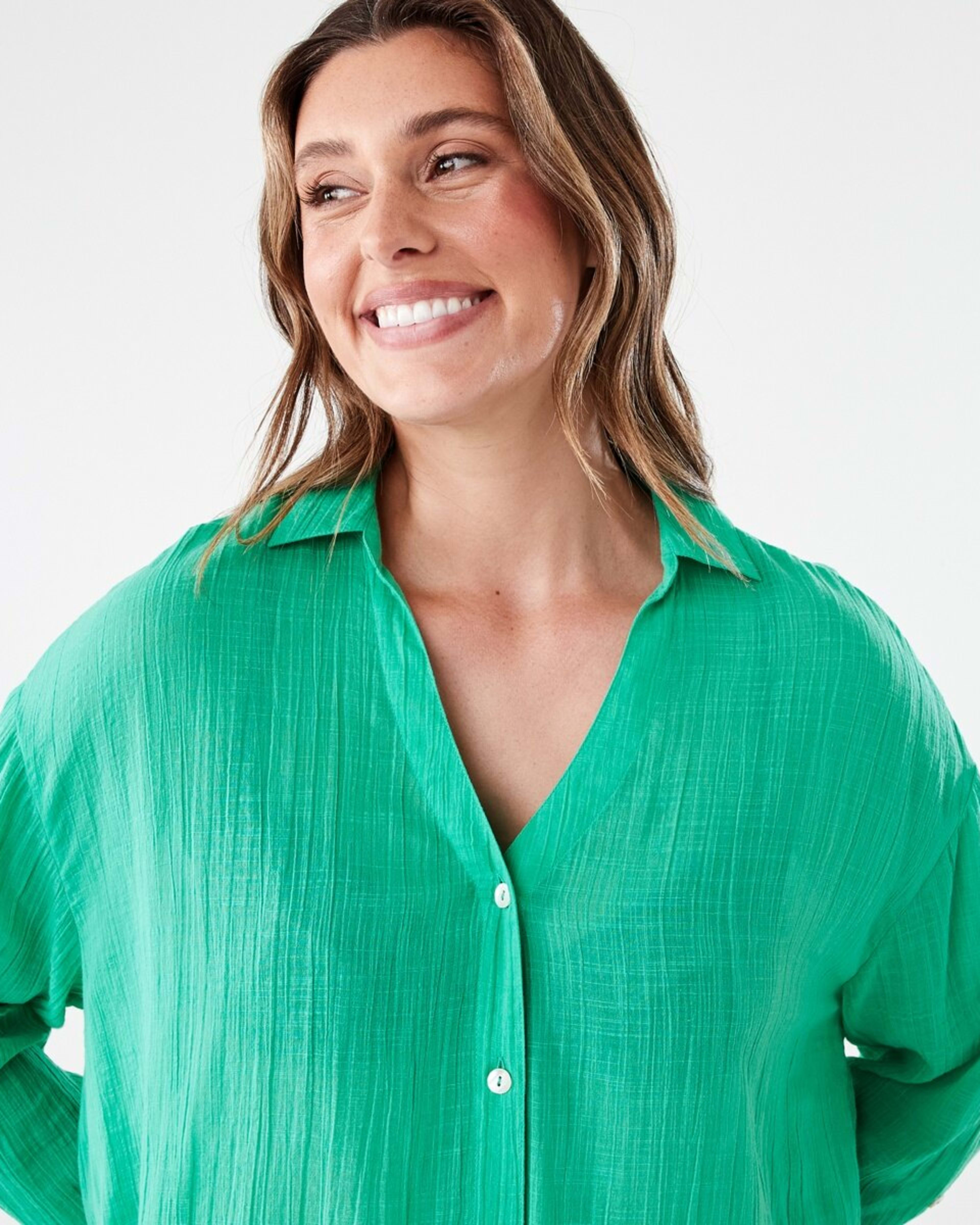 5 Cover Up Shirt CABANA GREEN, 5 of 9