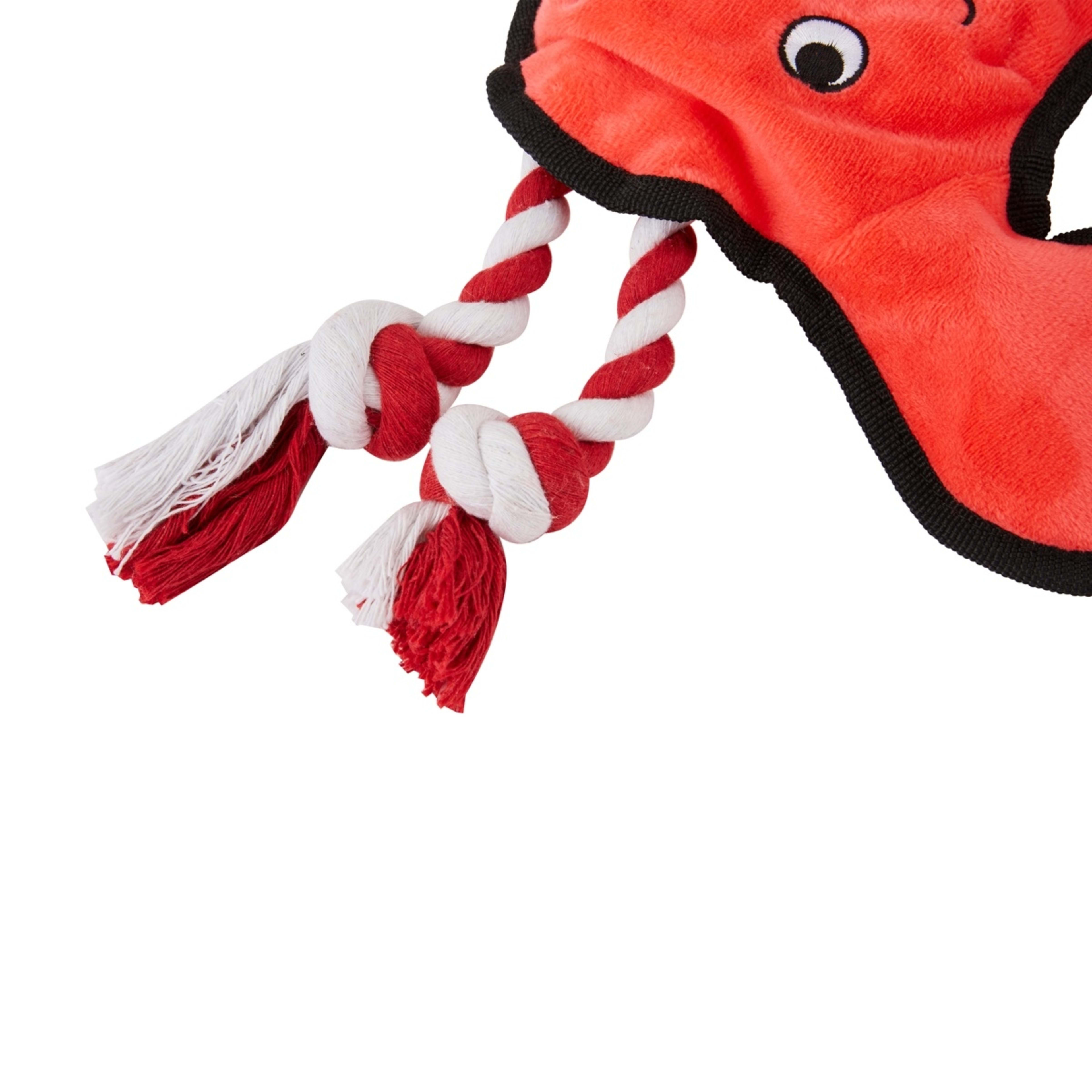 3 Pet Plush Crab Rope, 3 of 4