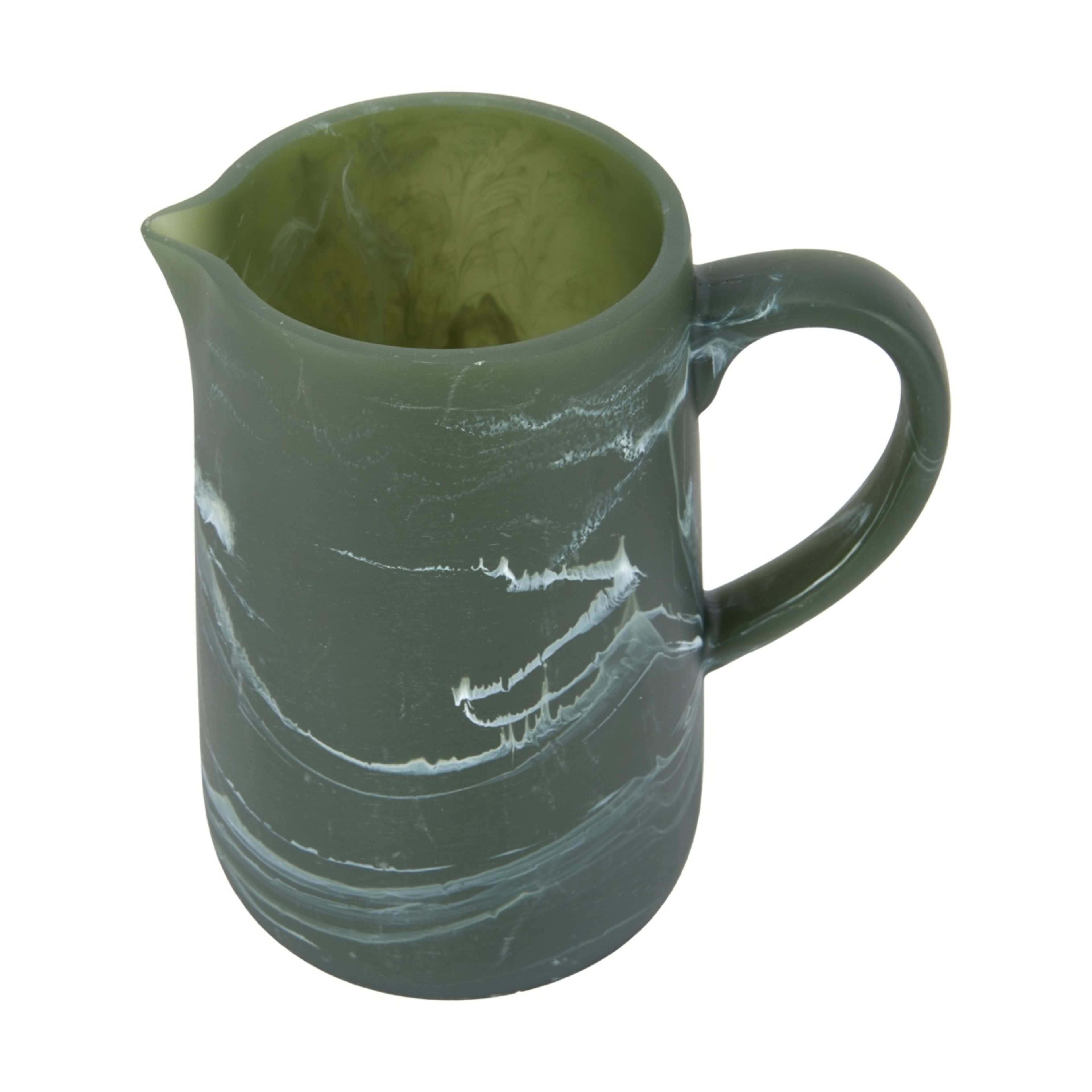 1 Green Resin Jug, 1 of 7