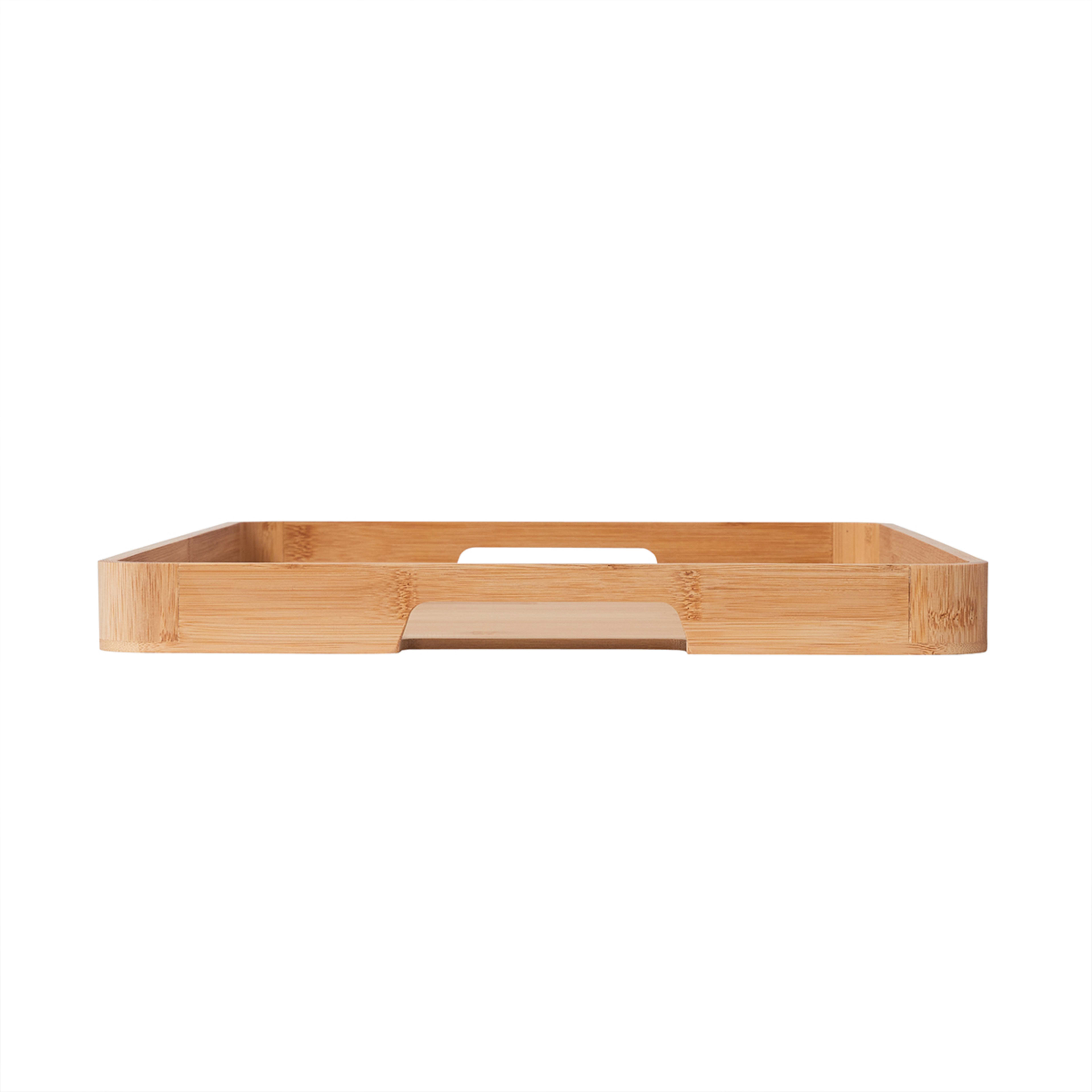 5 Bamboo Tray with Handles, 5 of 6