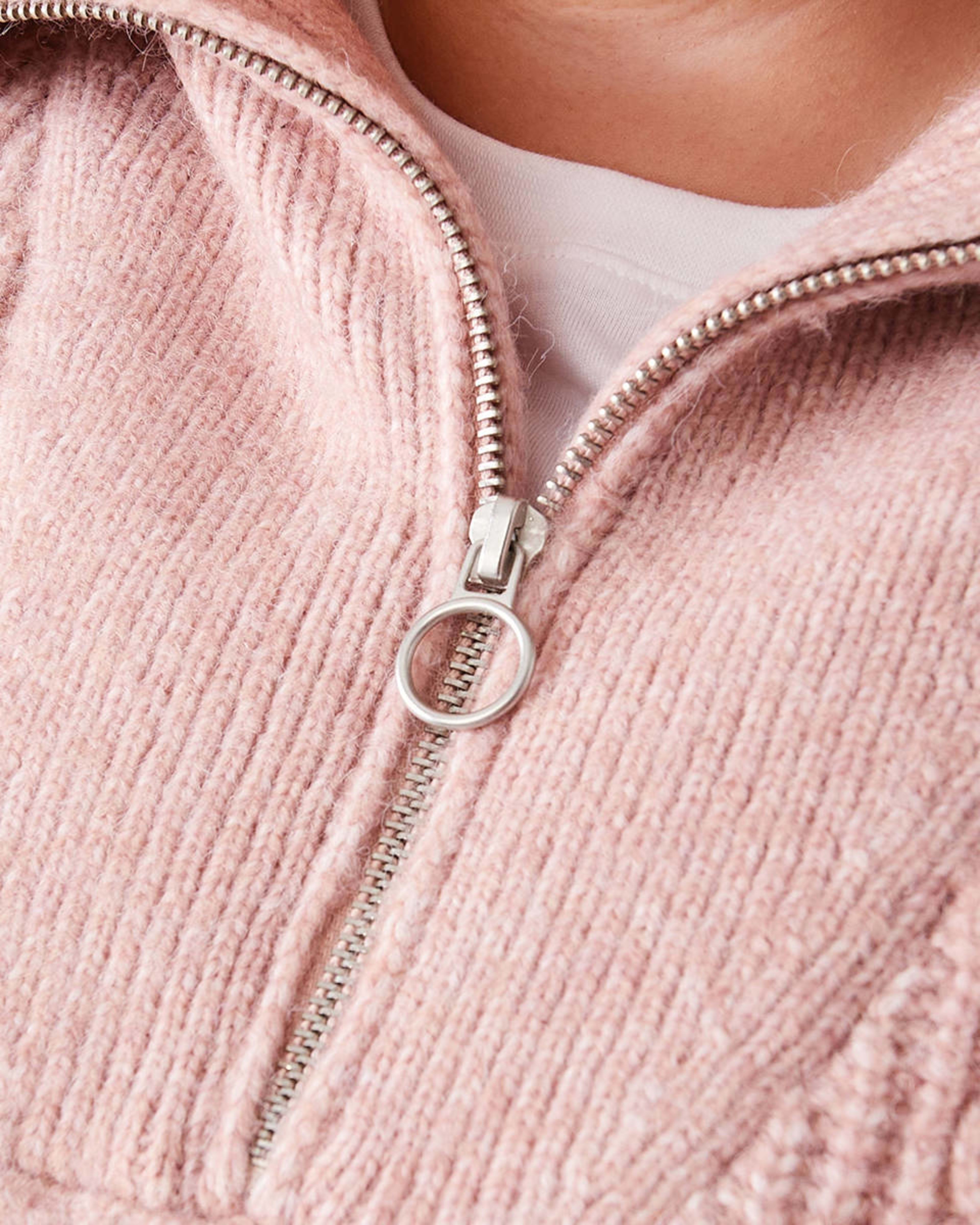 Curve Long Sleeve Quarter Zip Cable Jumper Kmart