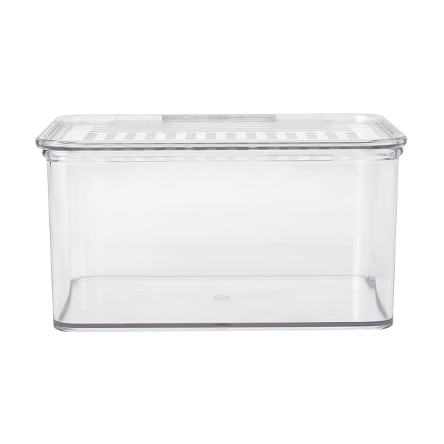 Clear Short Square Container with Lid Kmart