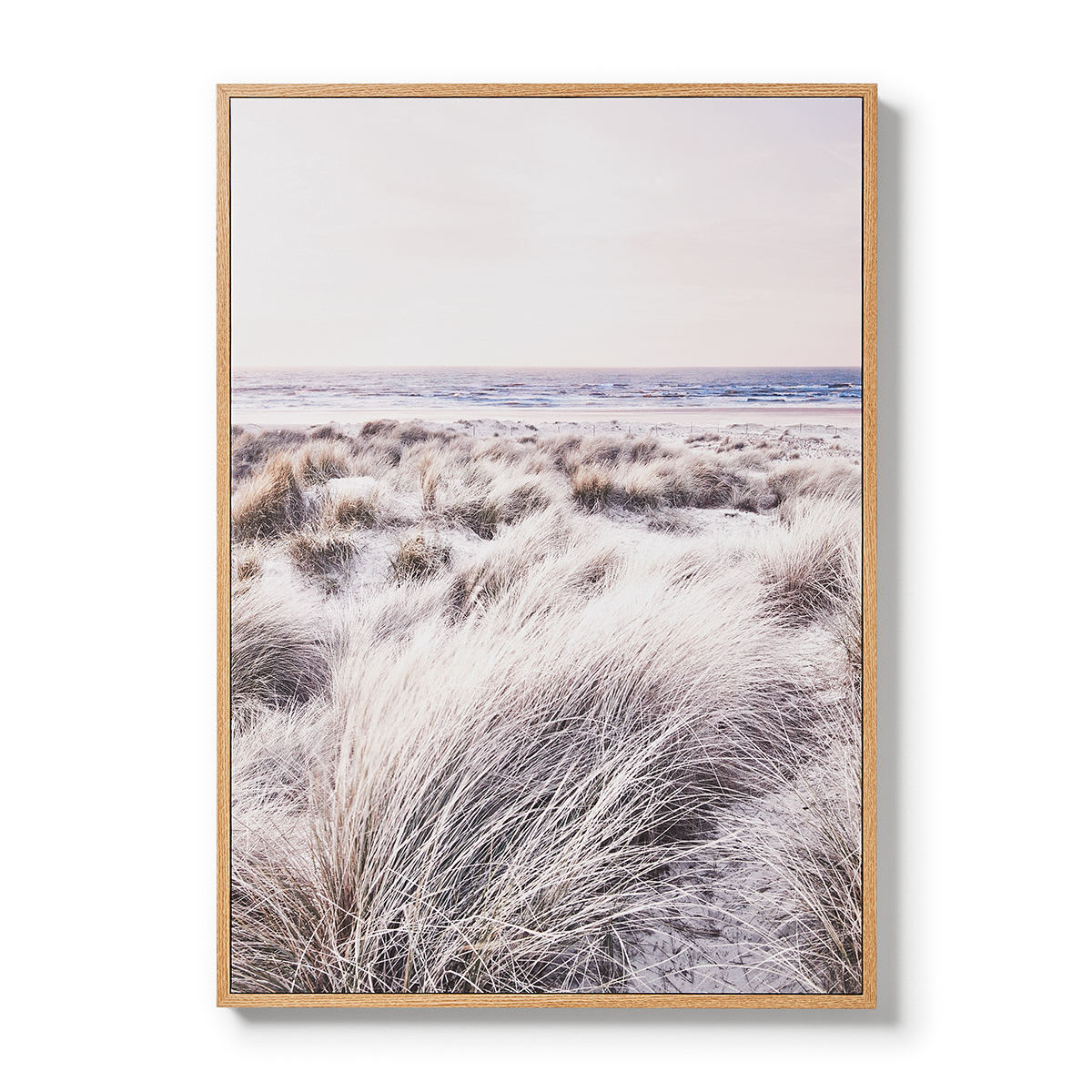 Beach Dunes Framed Canvas