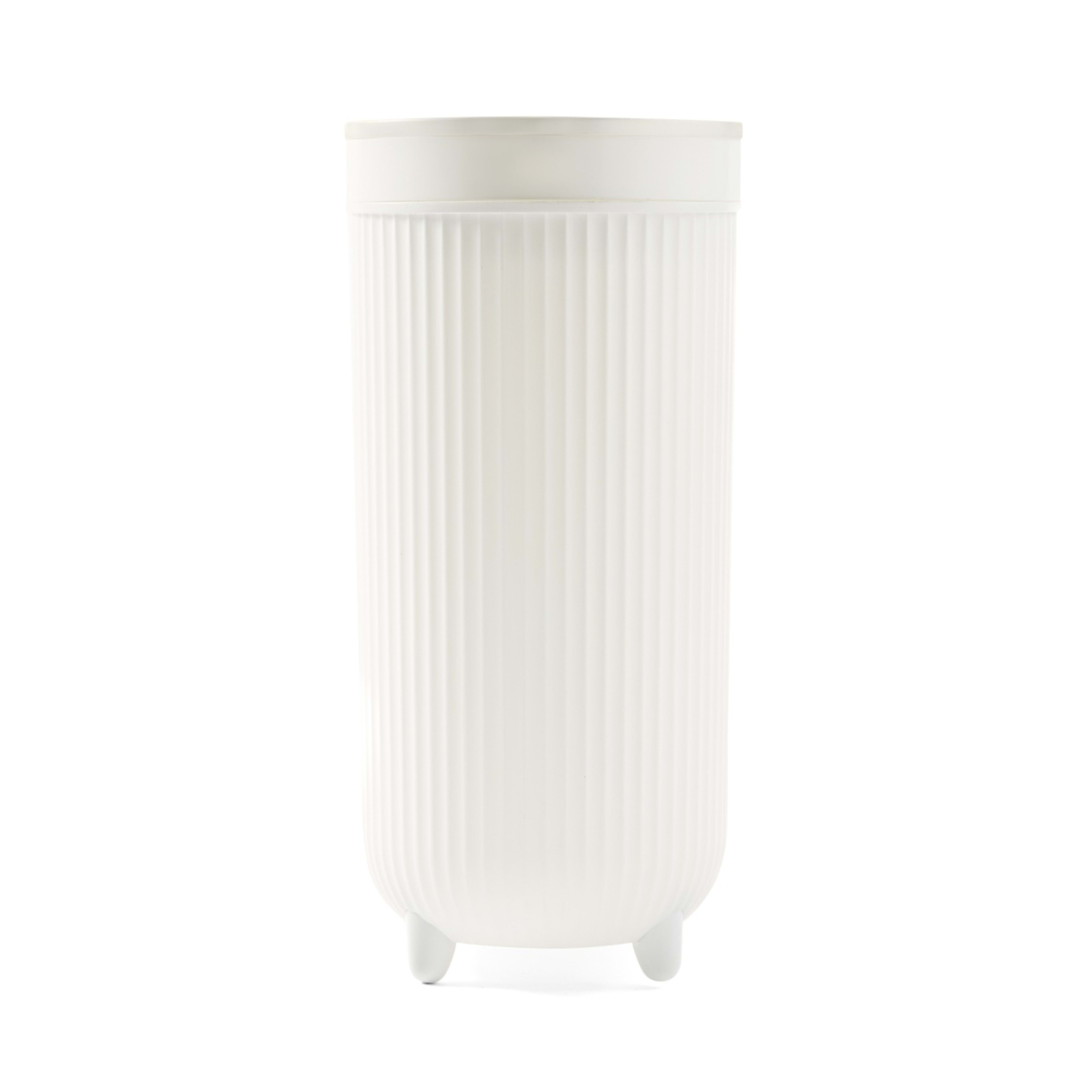 8 8L Push Top Bin - White, 8 of 10