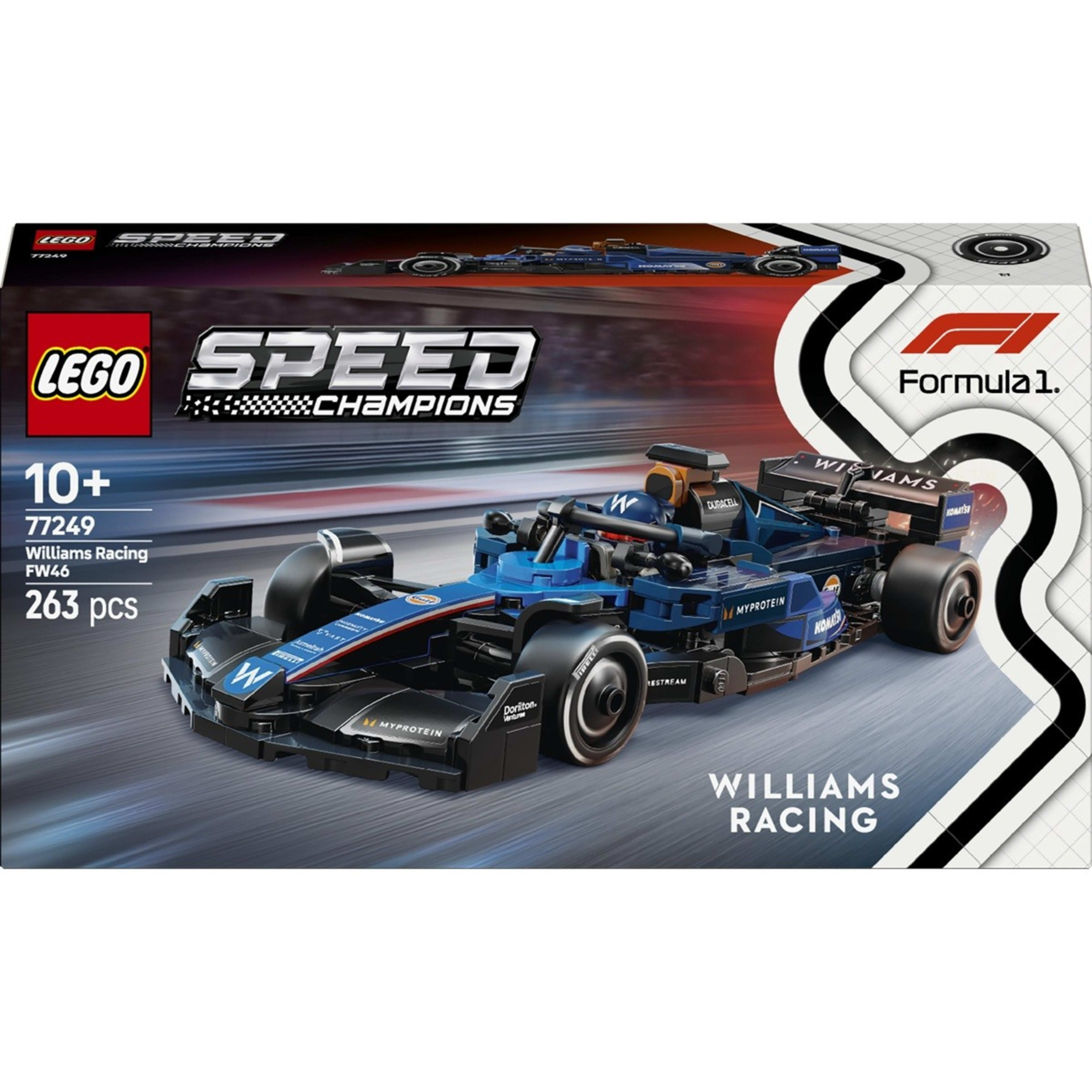 1 LEGO Speed Champions Williams Racing FW46 F1 Race Car 77249, 1 of 11