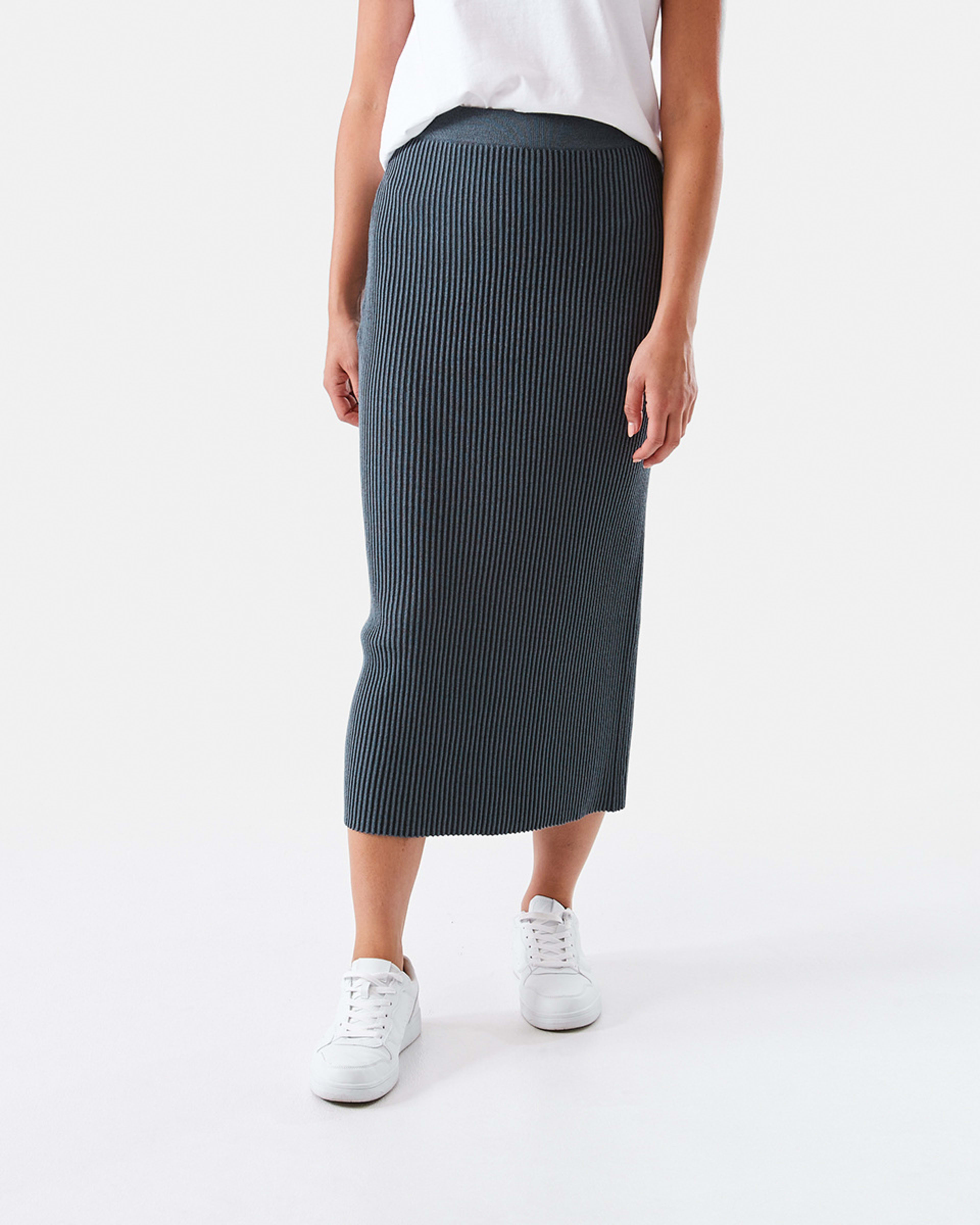 Rib Column Skirt Kmart