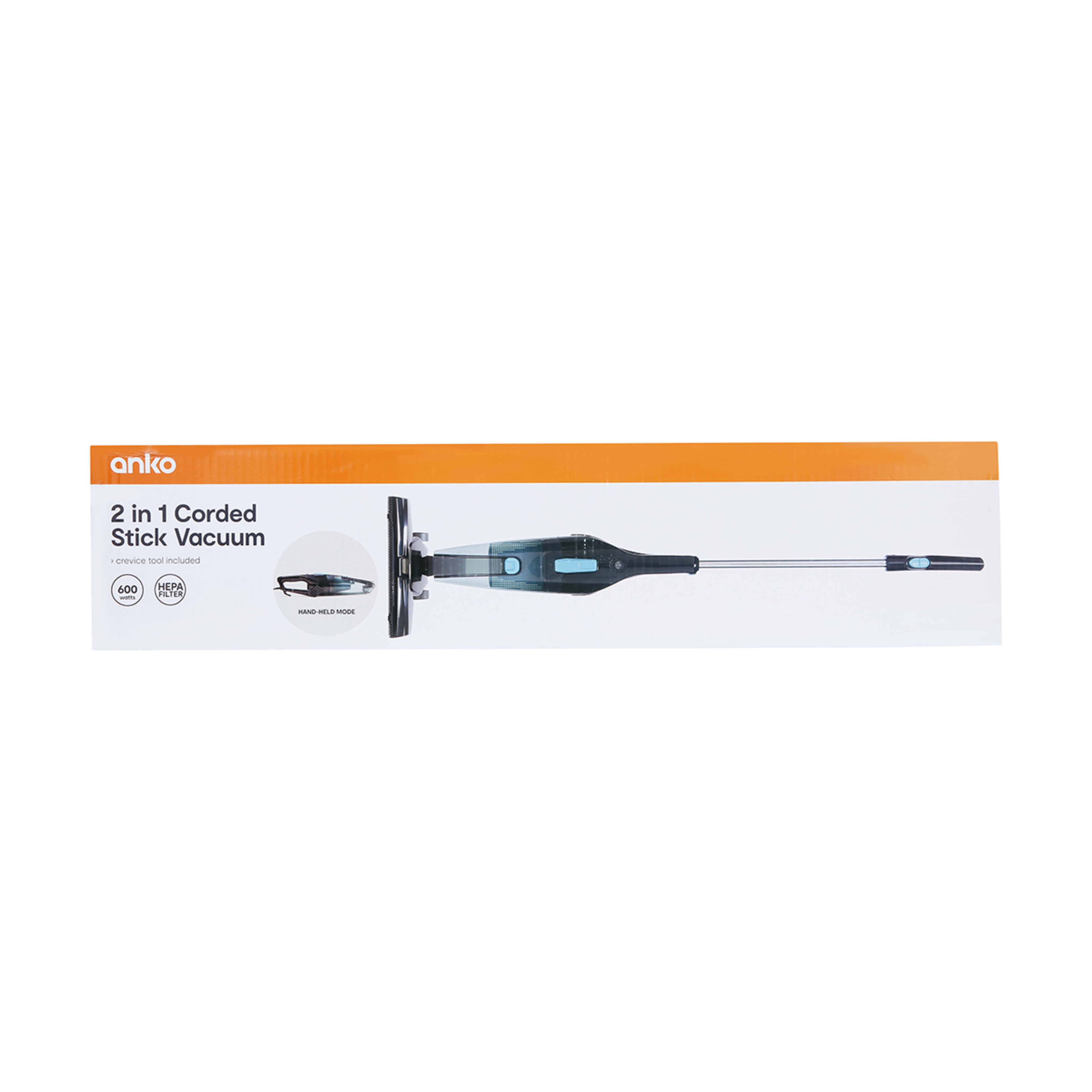 2in1 Corded Stick Vacuum Kmart