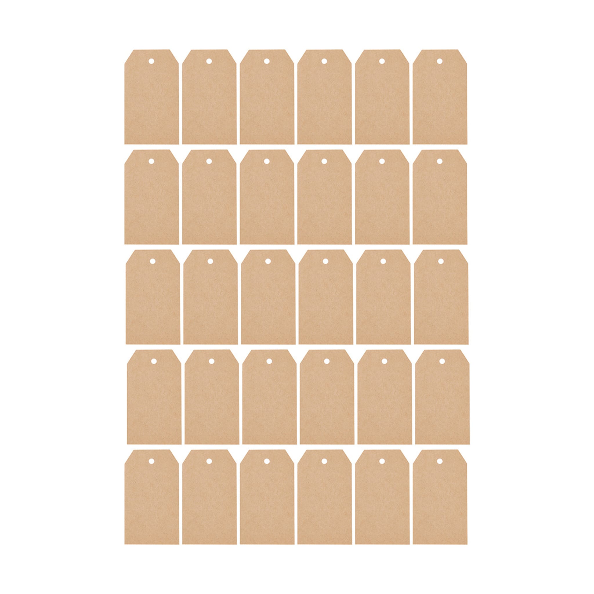 30 Piece Kraft Parcel Tags - Kmart