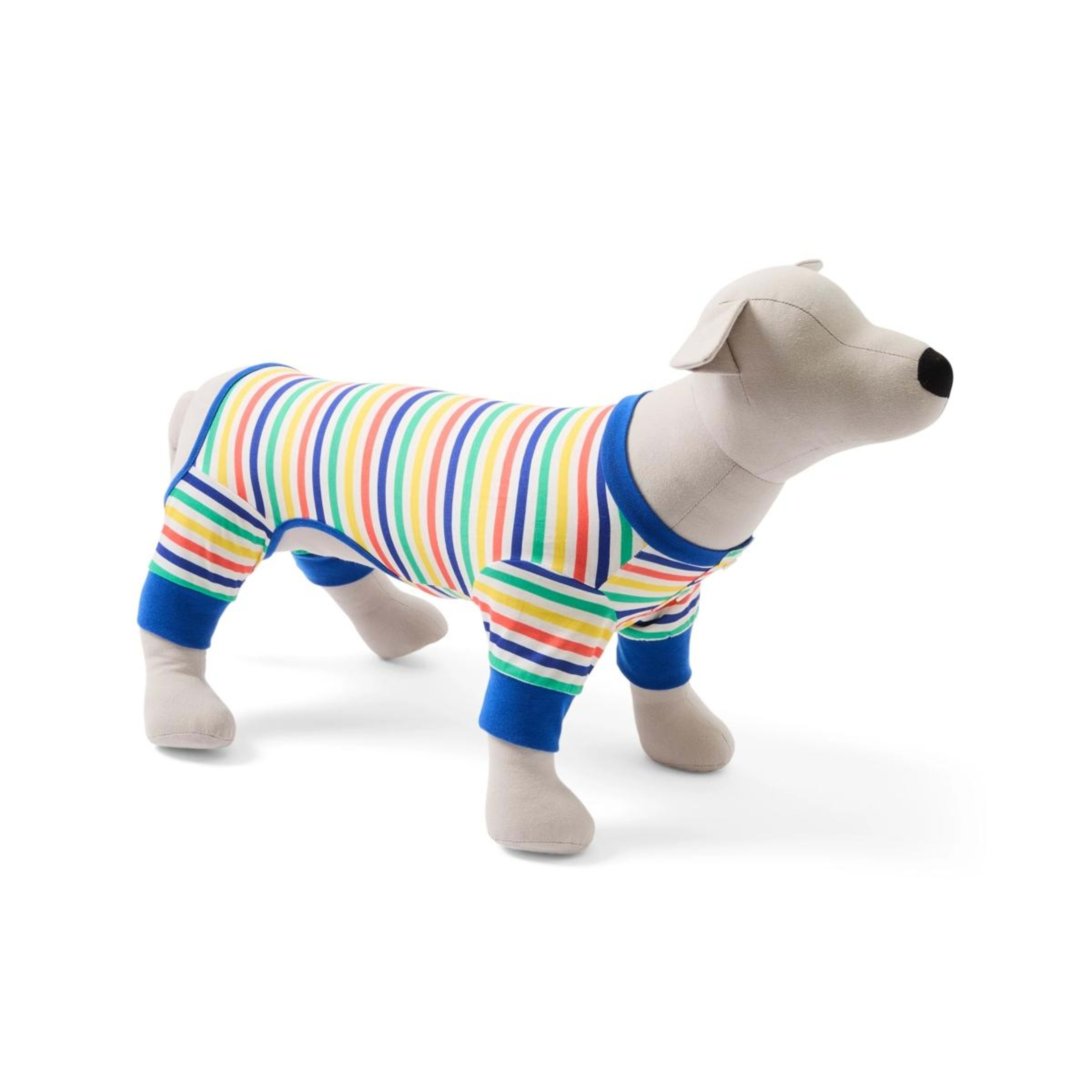 1 Pet Stripe Pyjamas - Large, Blue