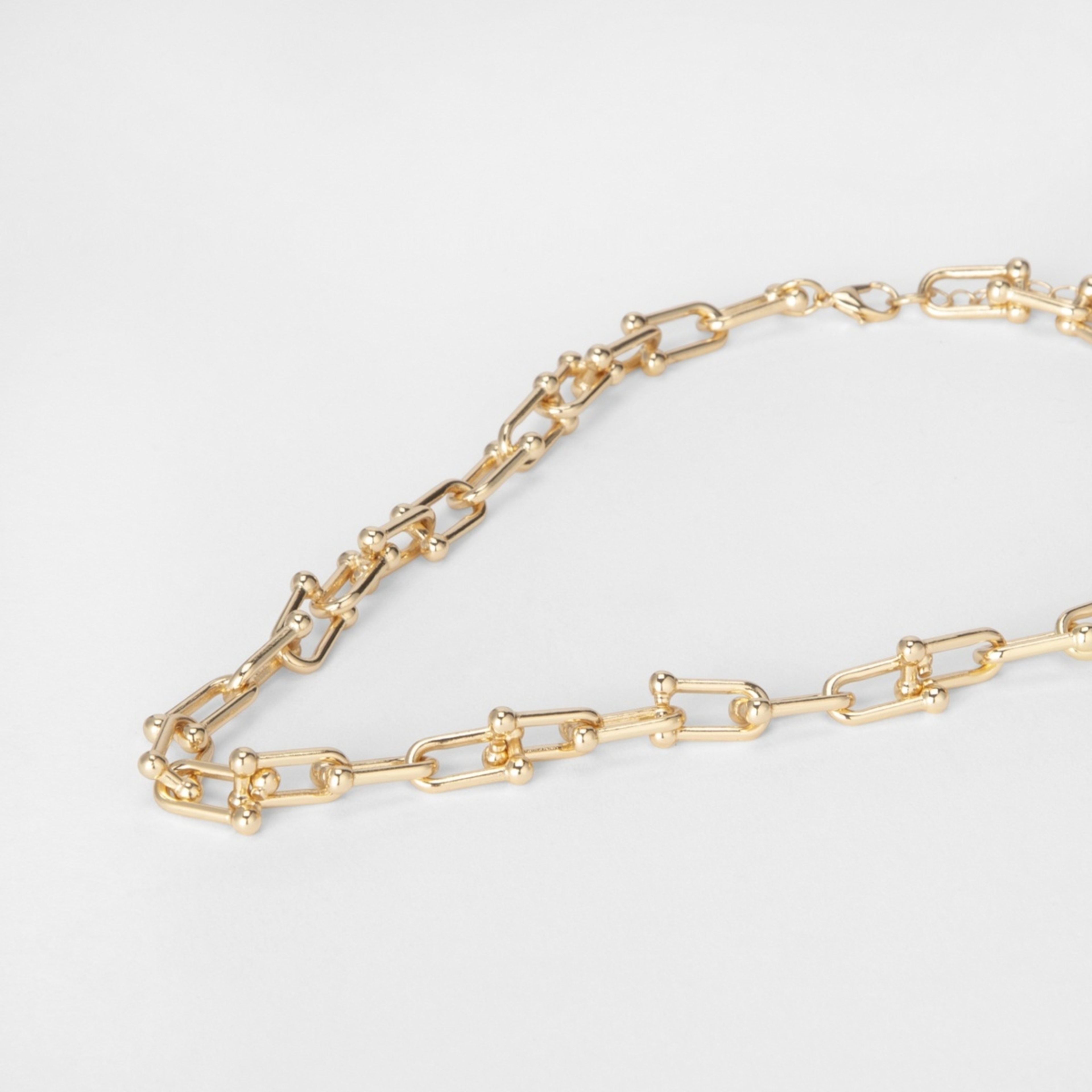 2 Intricate Chain Necklace - Gold Tone, 2 of 4