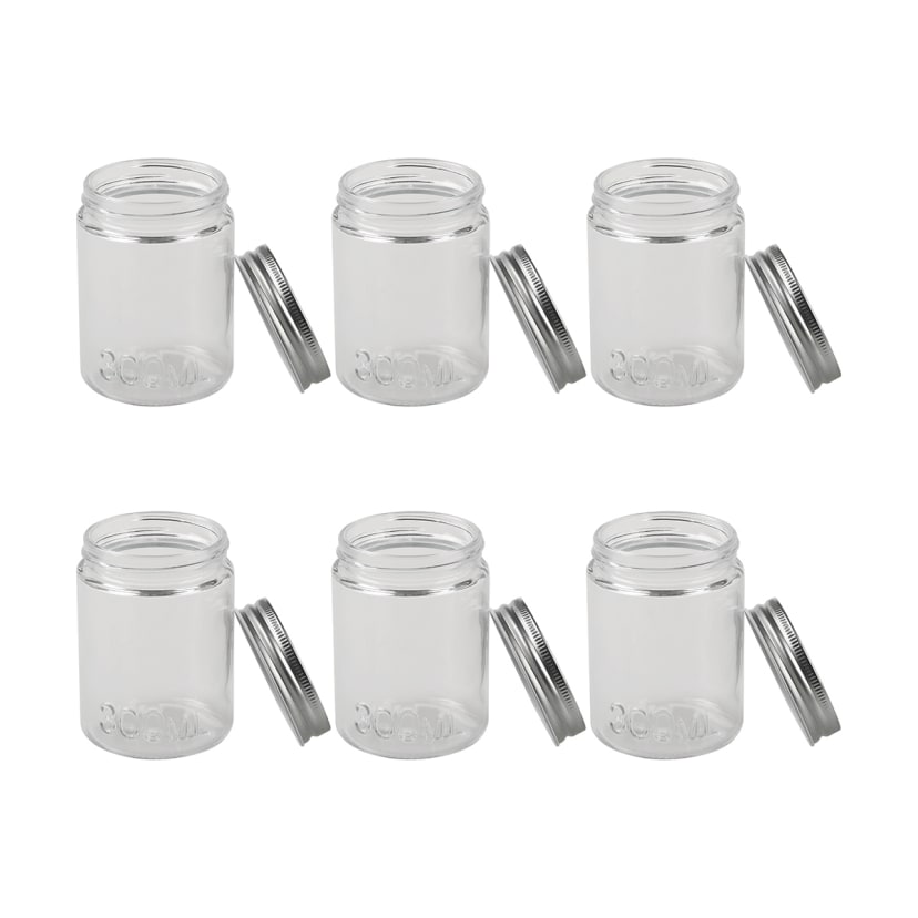 6 Preserving Jars 300ml Kmart