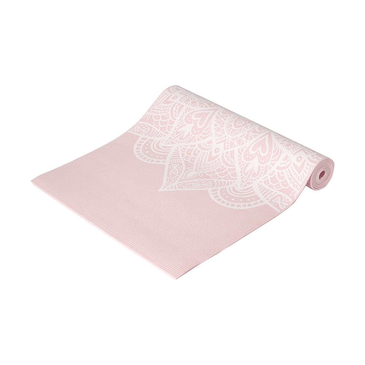 Printed Yoga Mat Pink Kmart