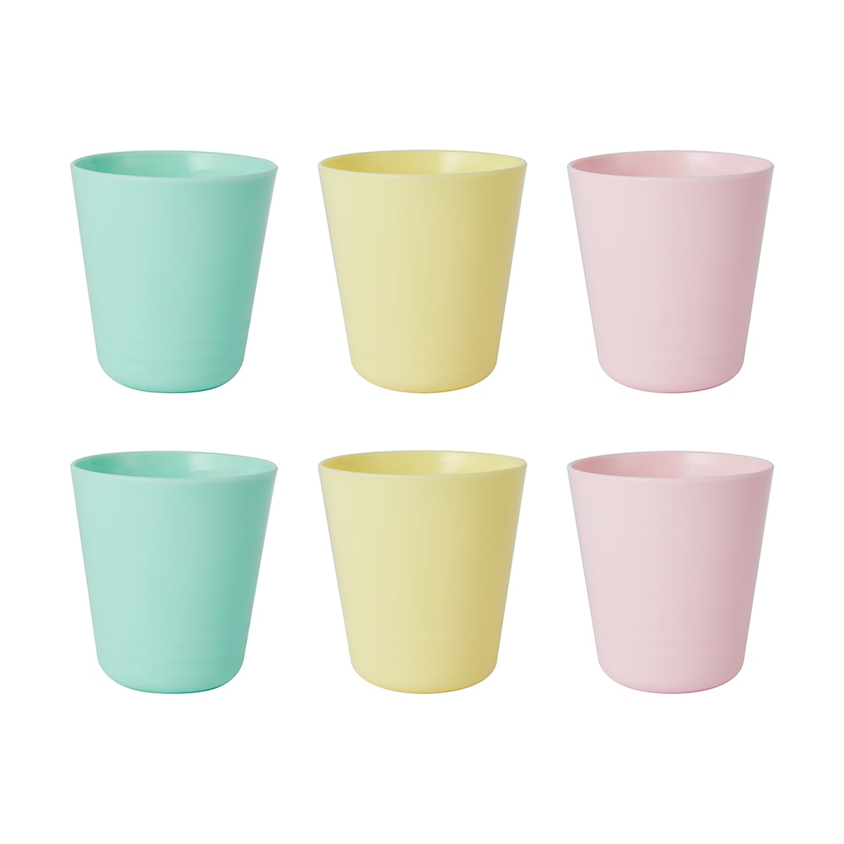6 Pastel Tumblers Kmart NZ