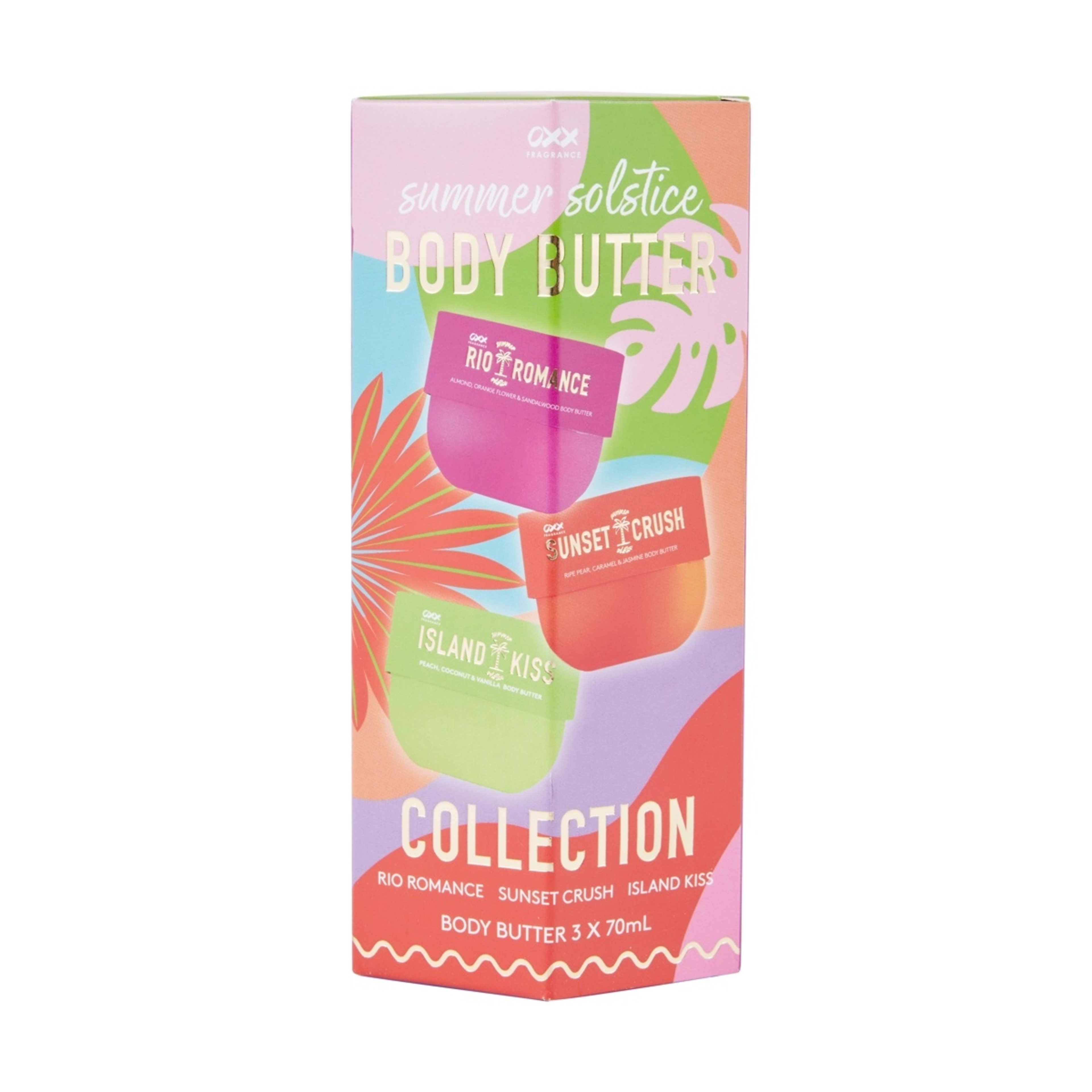 1 OXX Fragrance Summer Solstice Body Butter Collection