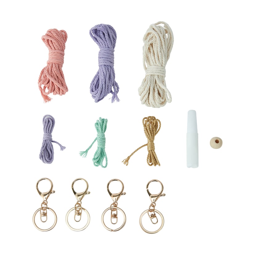 Macrame Key Ring Kit Kmart