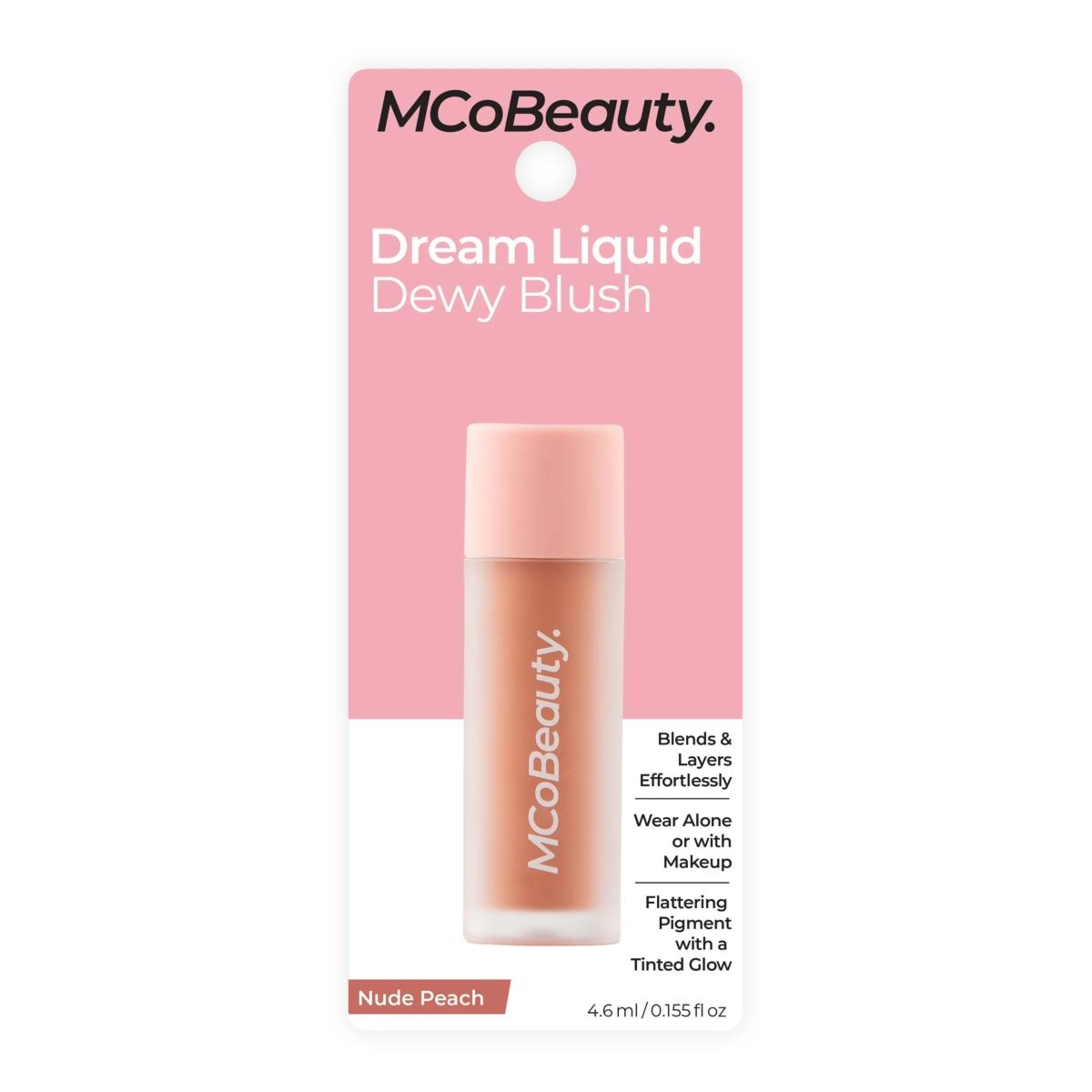 1 MCoBeauty Dream Liquid Dewy Blush - Nude Peach, 1 of 10