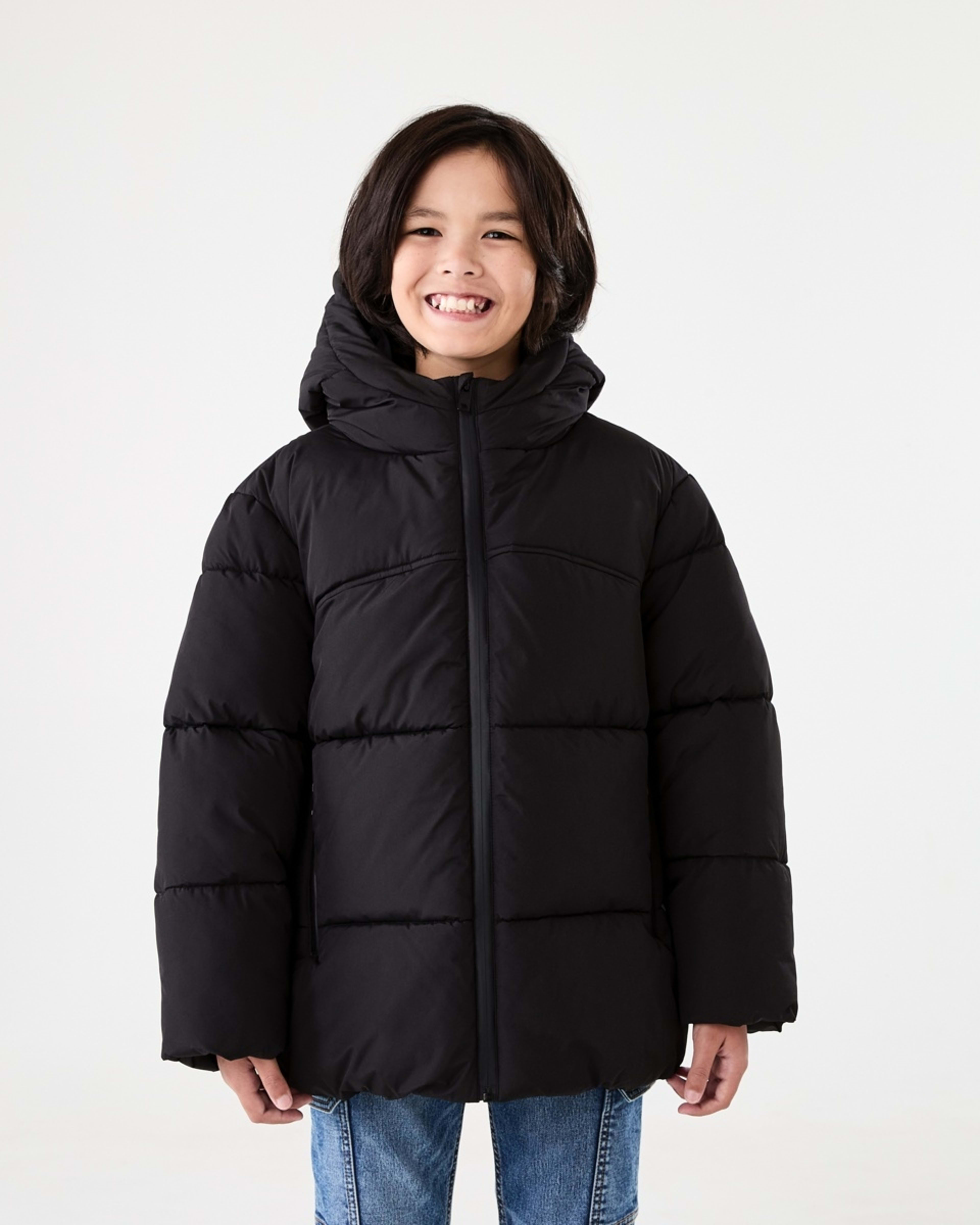 2 Premium Puffer Jacket Black, 2 of 10
