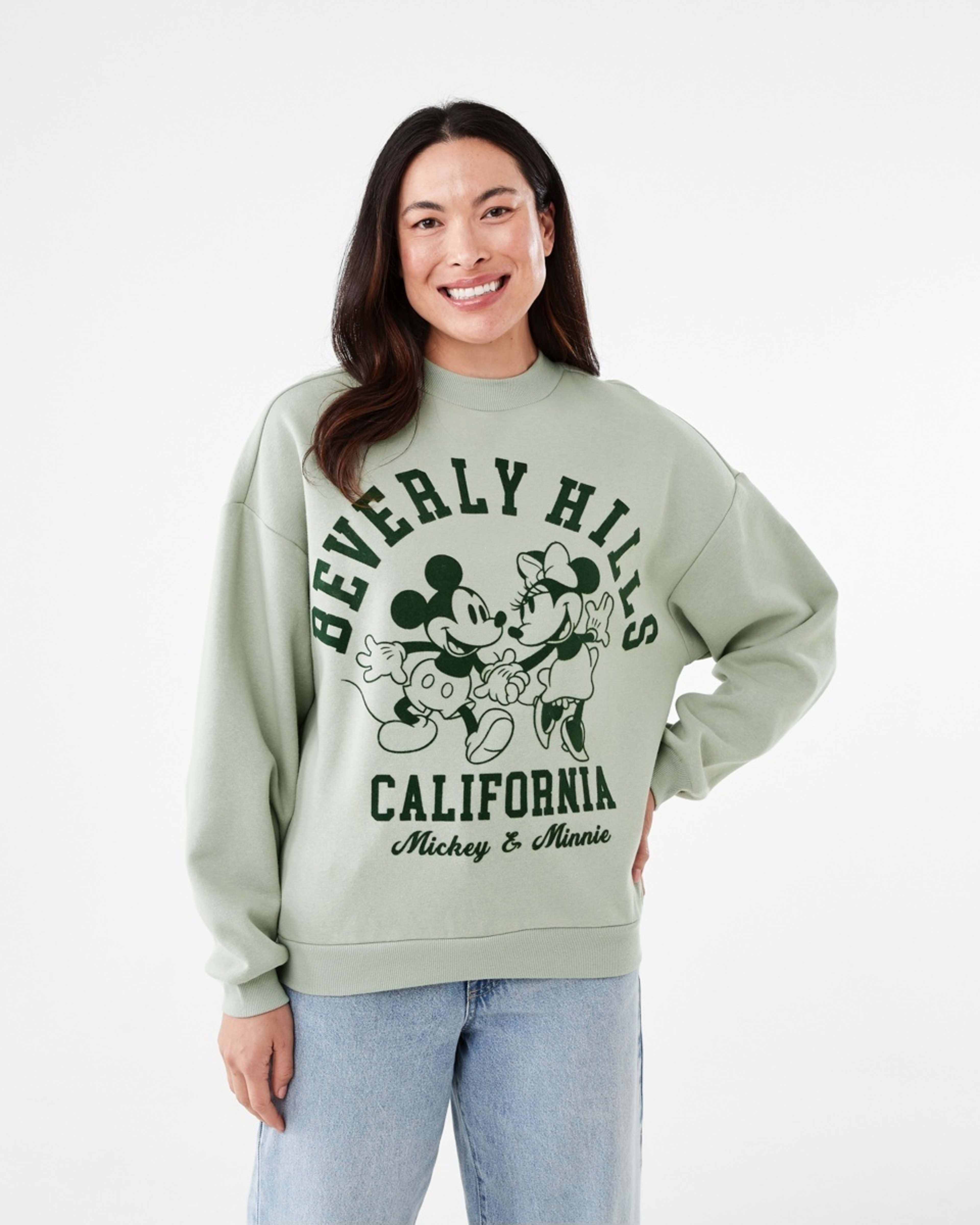 1 Mickey Mouse License Long Sleeve Sweatshirt Mickey Bh