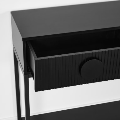 Stevie Hall Table - Black - Kmart