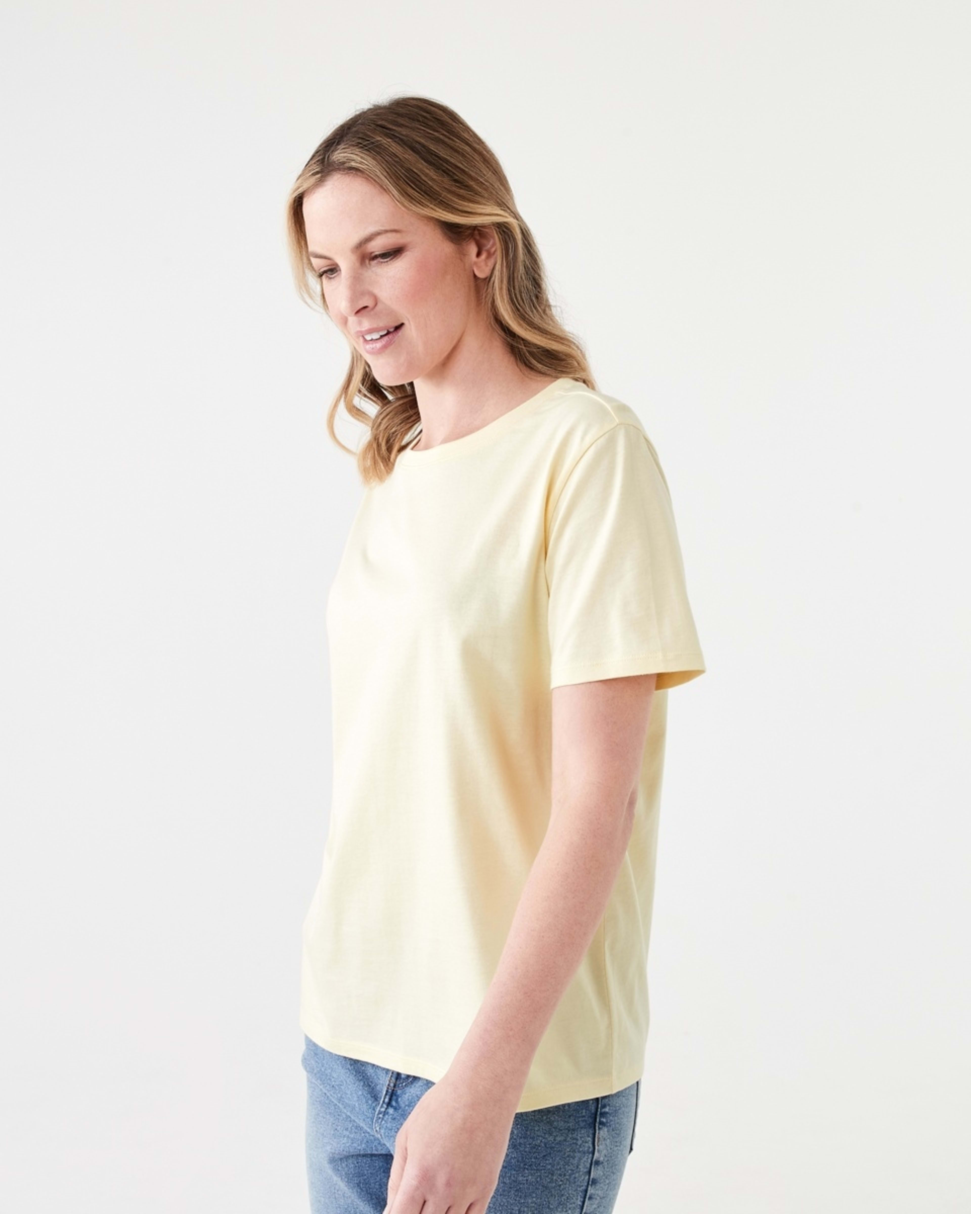 2 Short Sleeve Australian Cotton T-shirt FLAN, 2 of 5