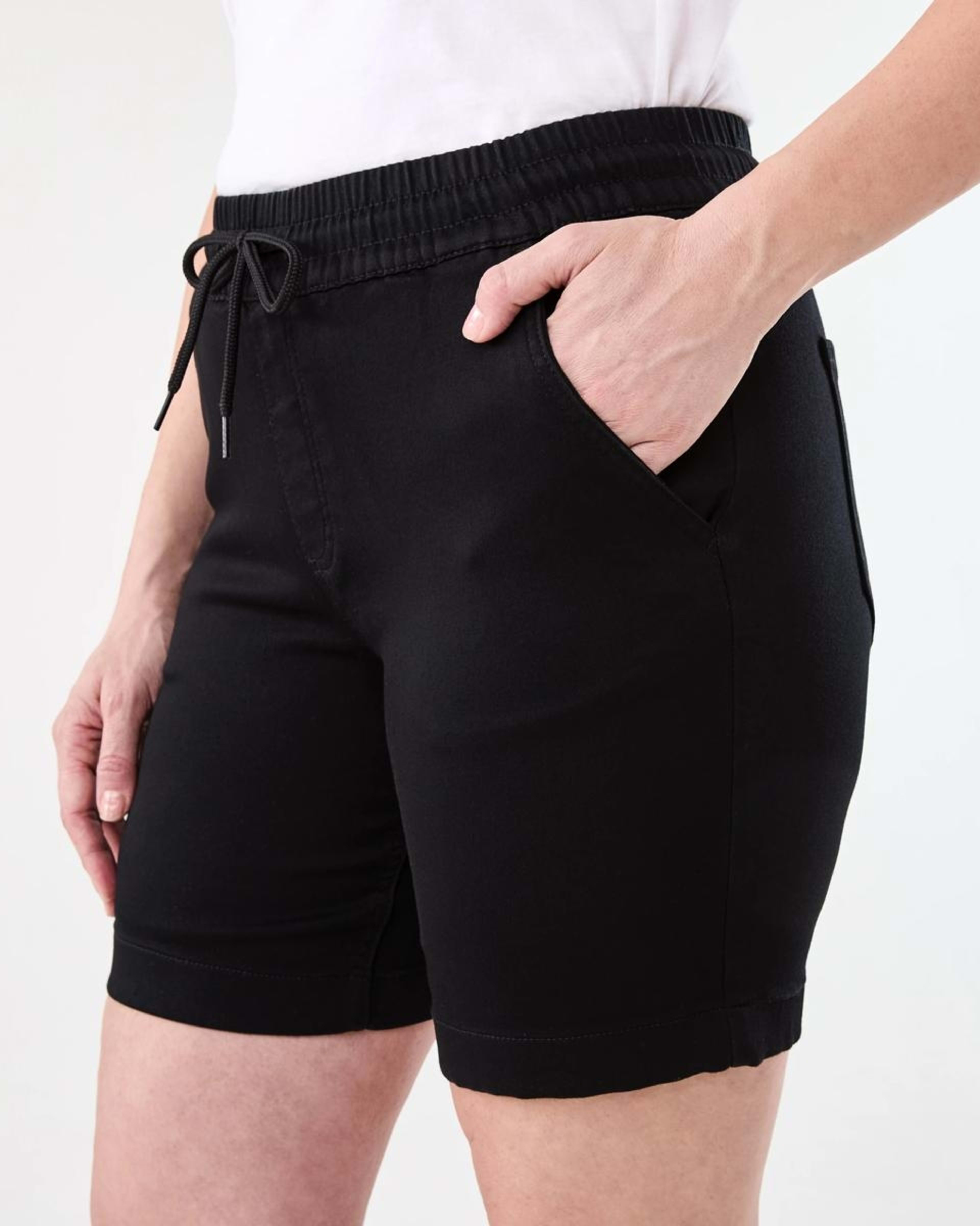 2 Jogger Shorts BLACK WASH, 2 of 6