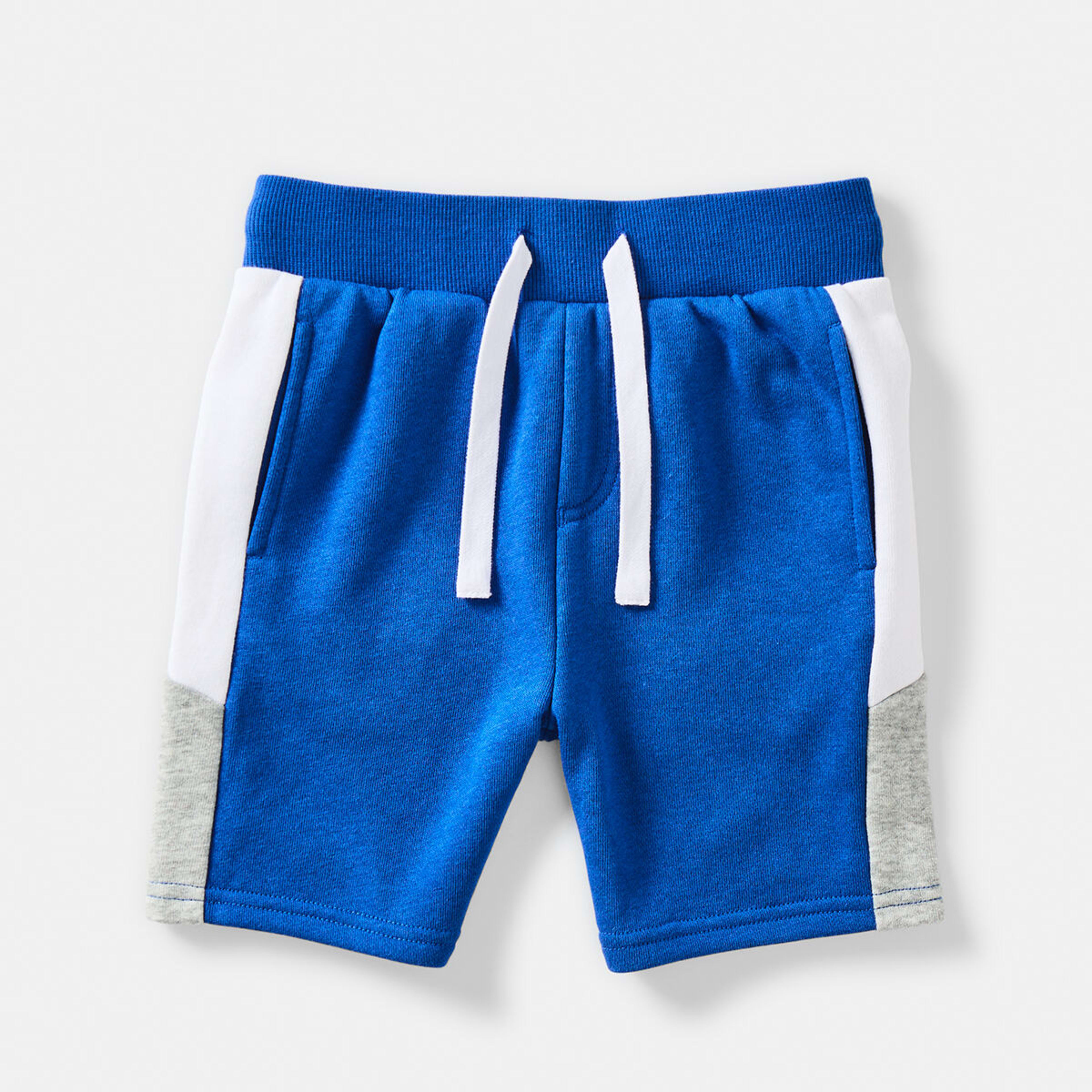 6 Panel Knit Shorts Nauticlblu, 6 of 7