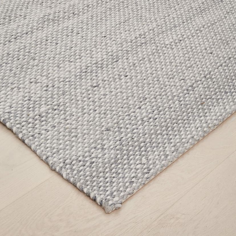 Wool Blend Felix Rug Grey, Extra Large 270cm x 180cm Kmart