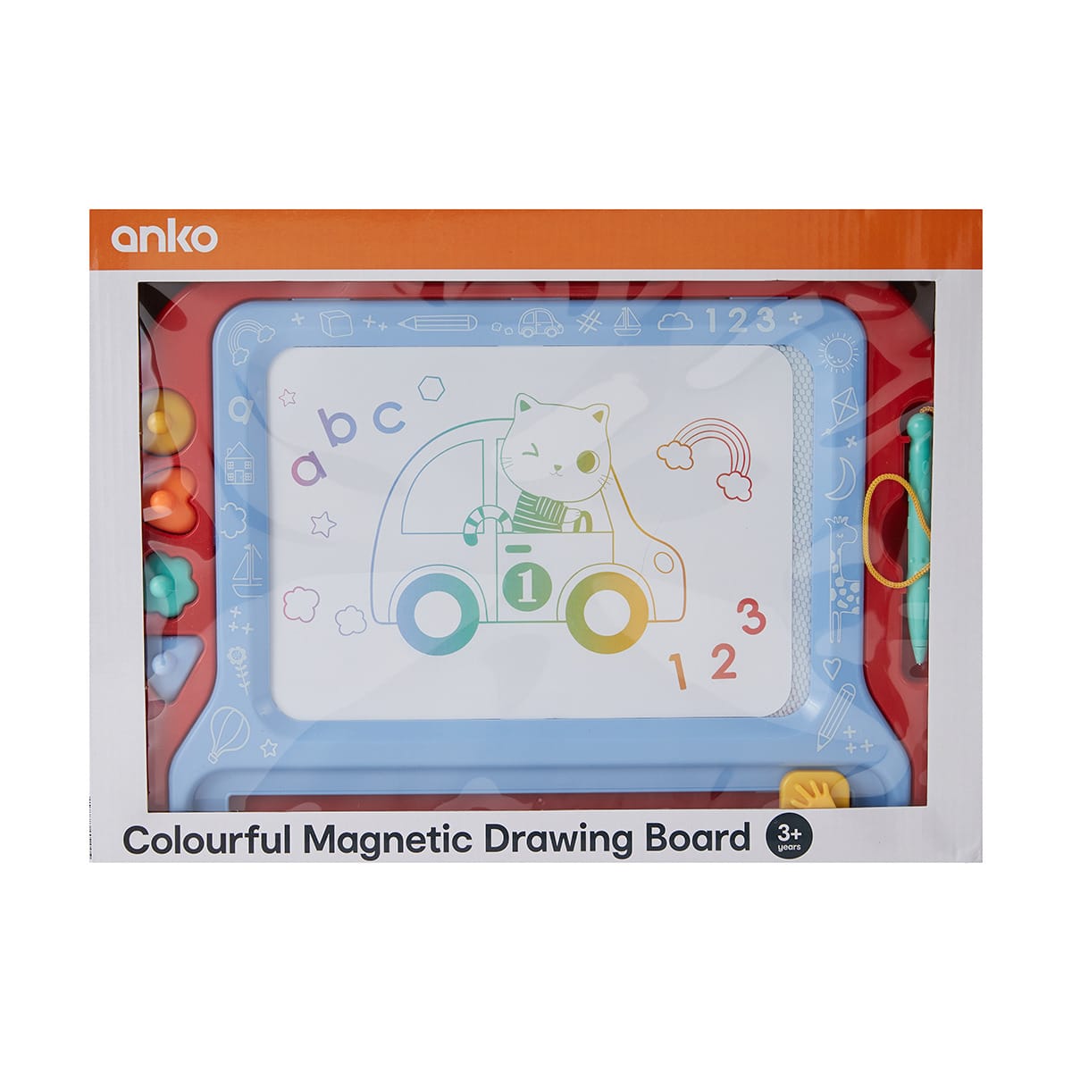 Colourful Drawing Board Kmart