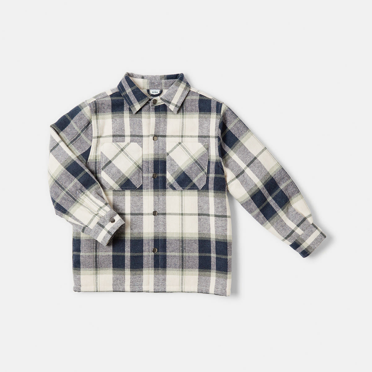 Sherpa Lined Plaid Jacket Kmart