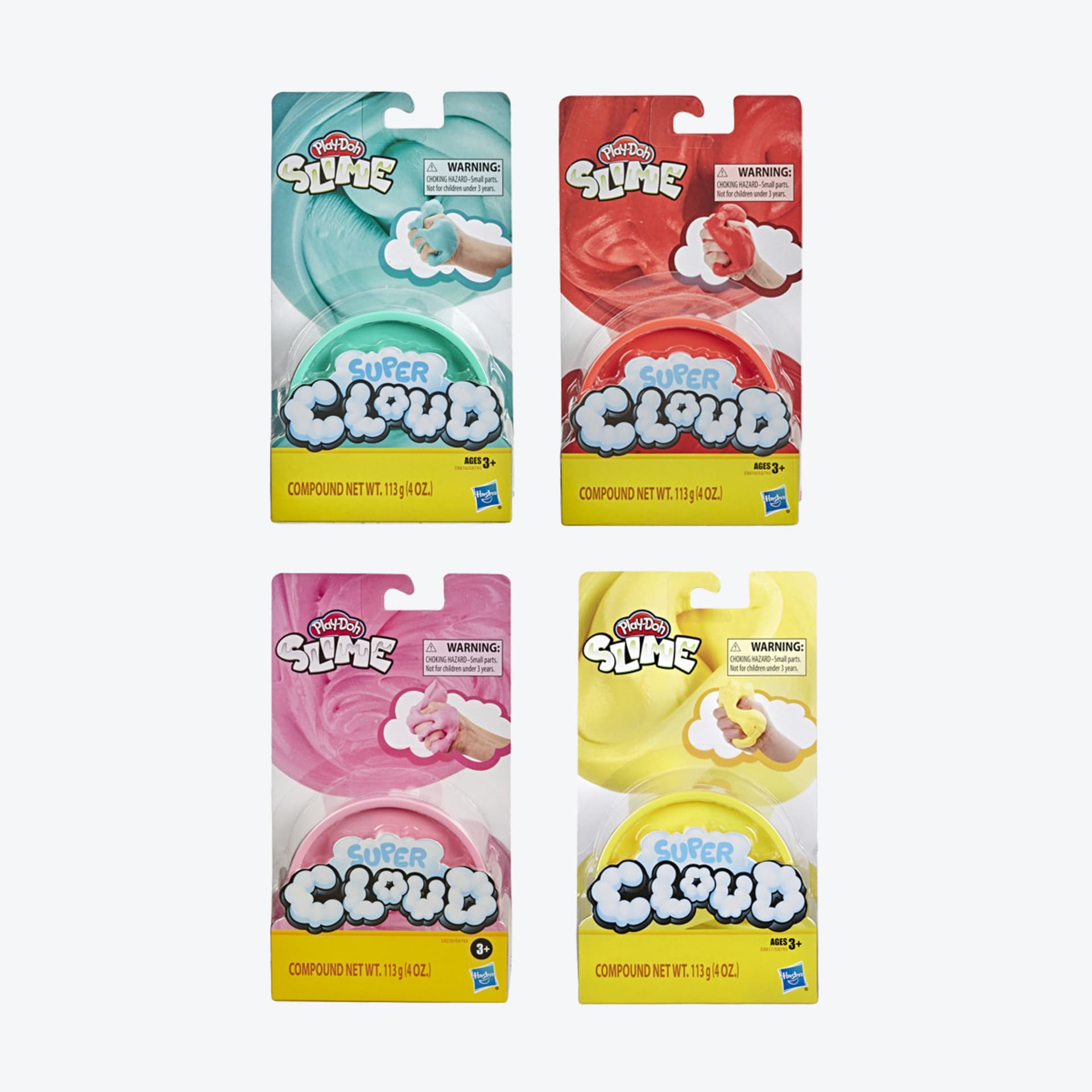 PlayDoh Super Cloud Slime Assorted Kmart